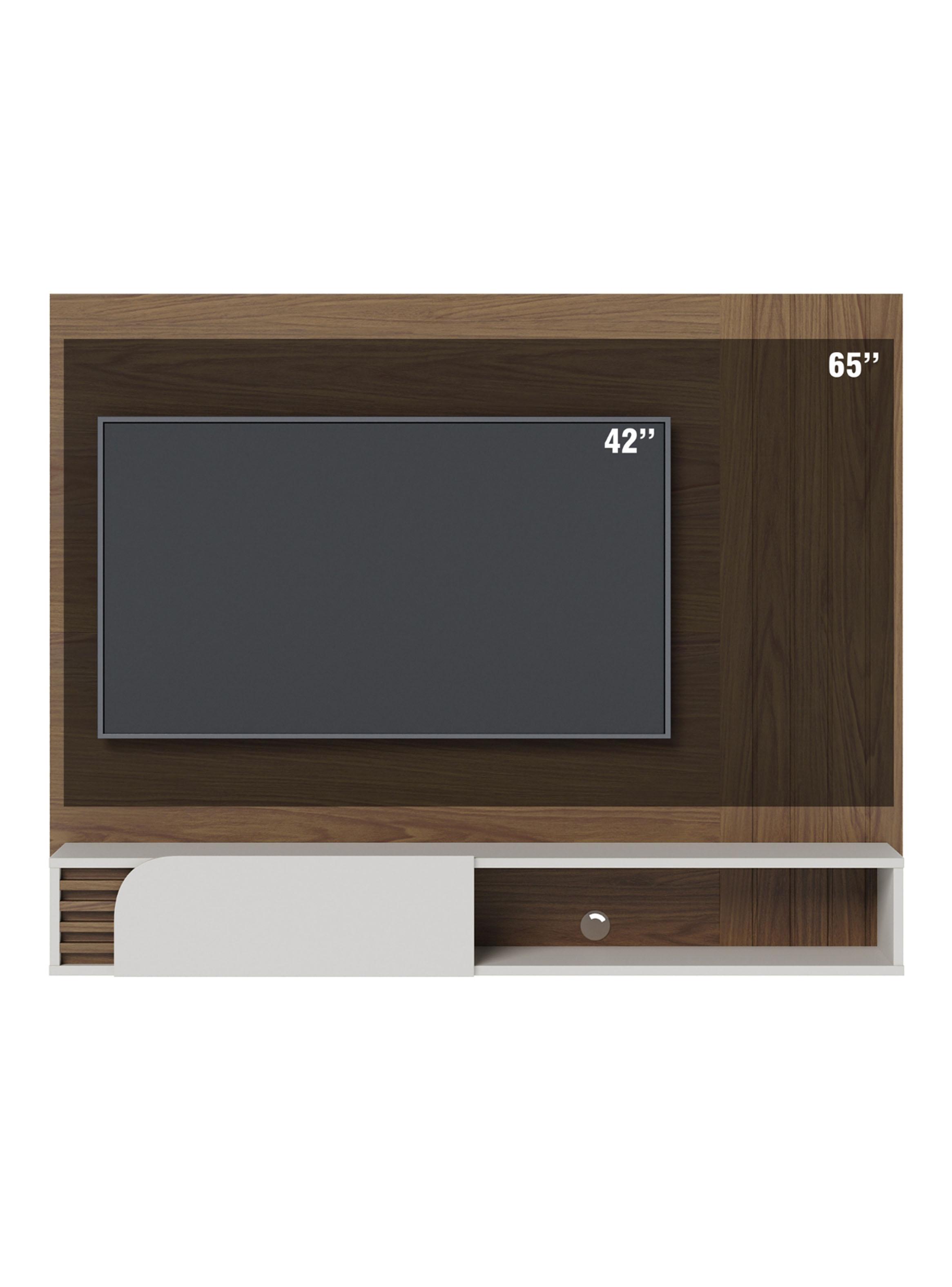 Home TV 65 Aéreo Jurere Almendra Off White-2
