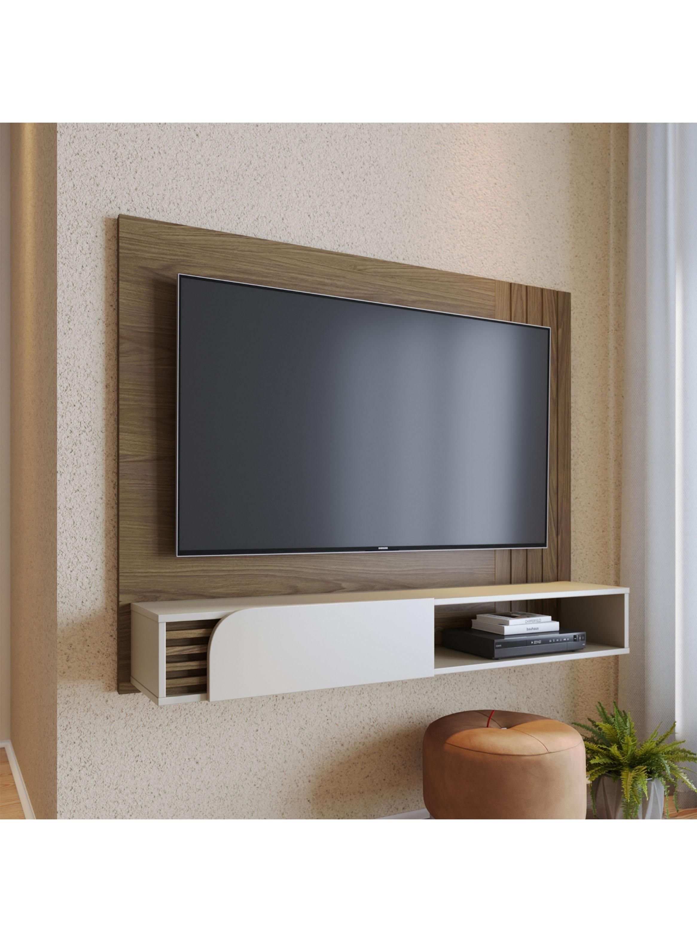 Home TV 65 Aéreo Jurere Almendra Off White-4