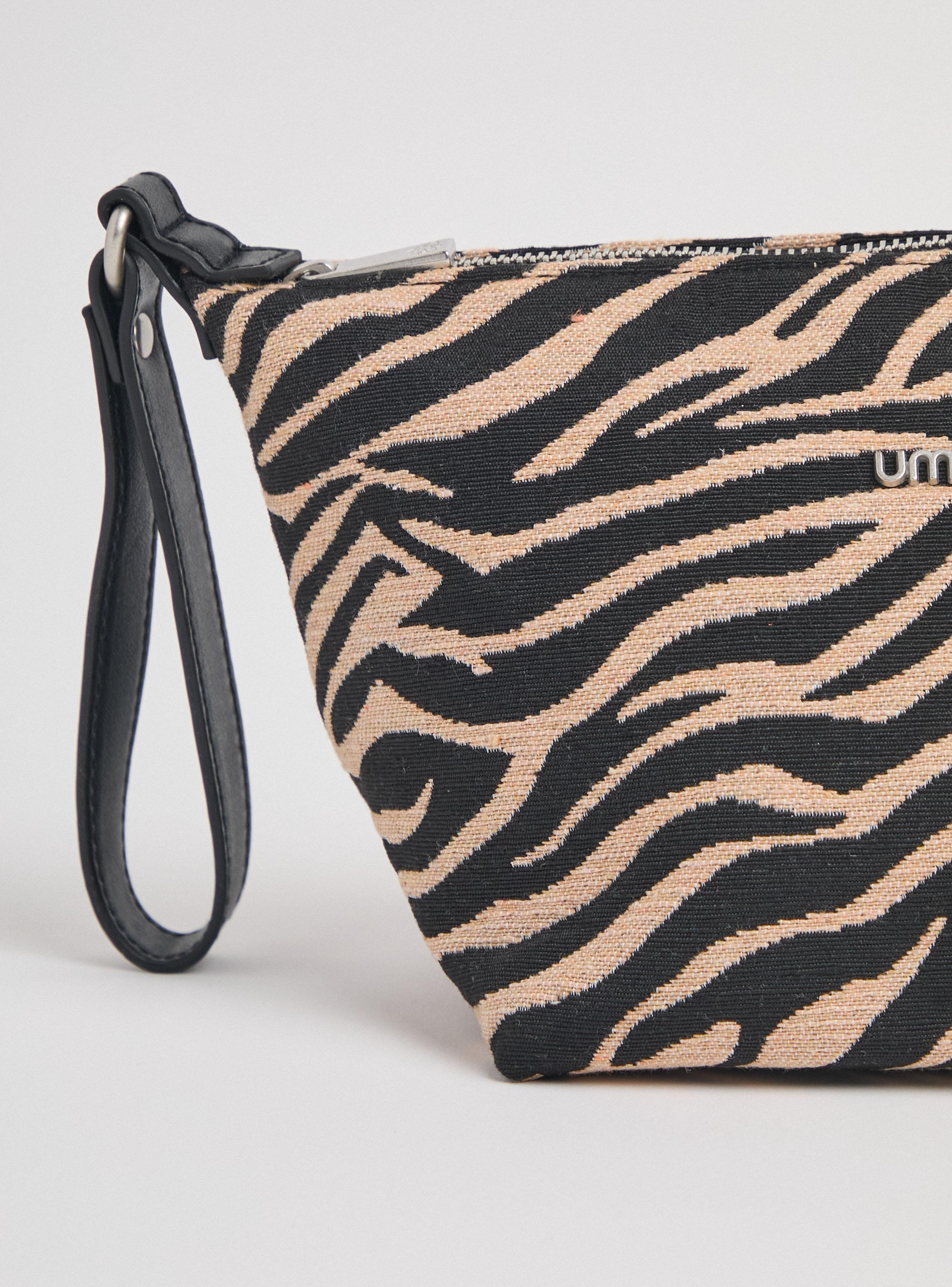 Cosmetiquero Jacquard Bicolor Textil-3