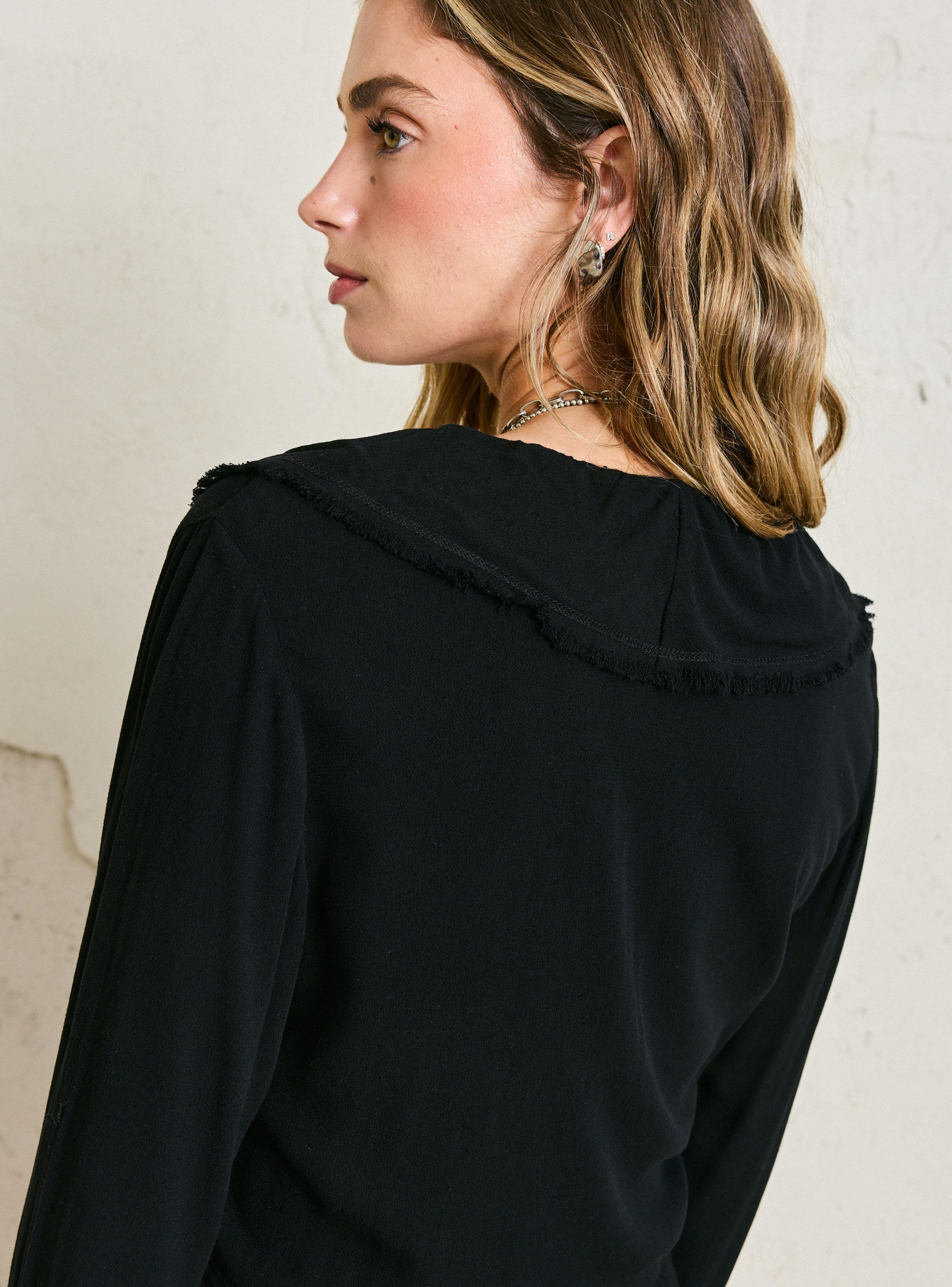 Blusa Look Fluido con Volantes-3