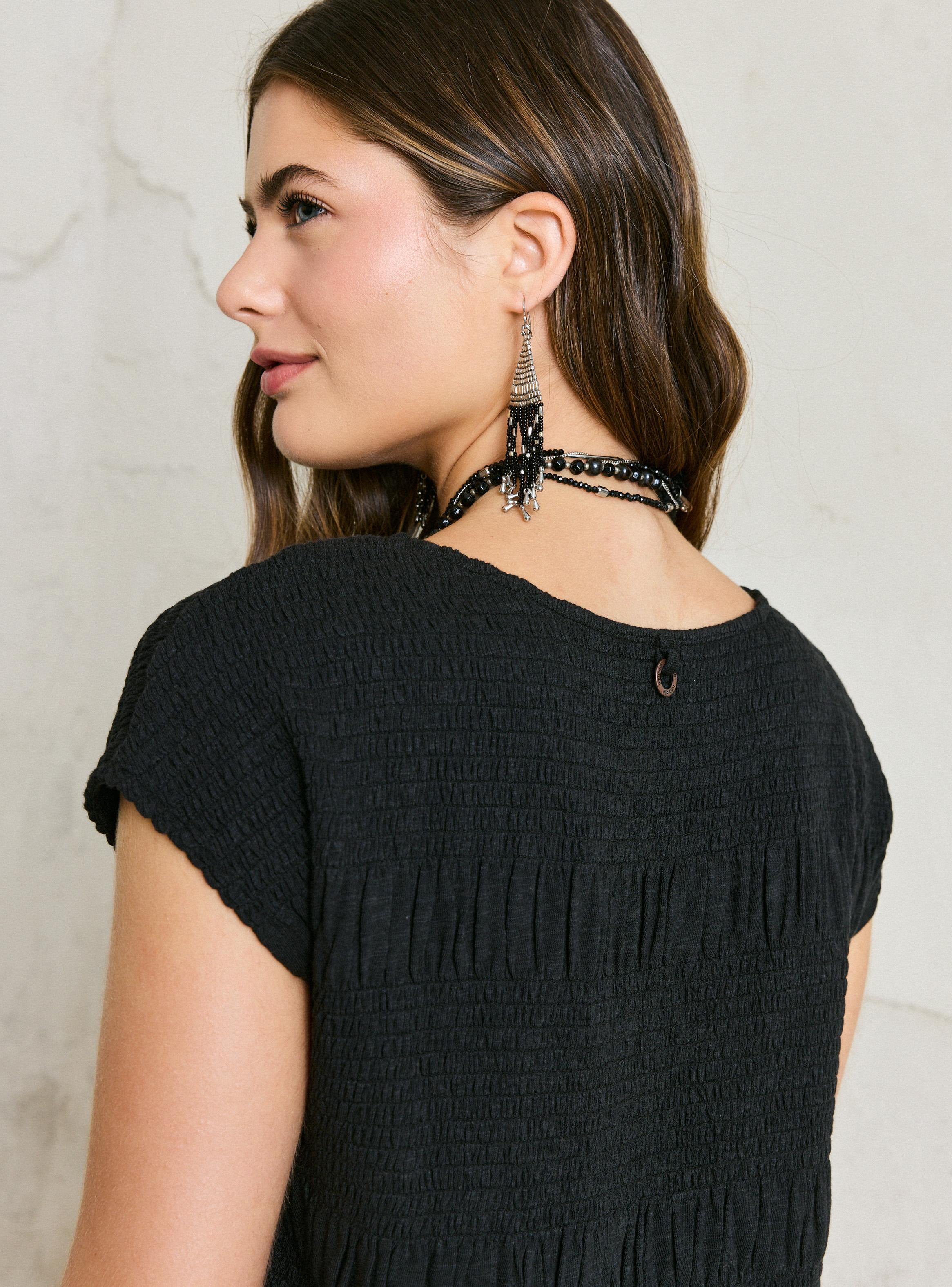 Polera Panal de Abeja-3