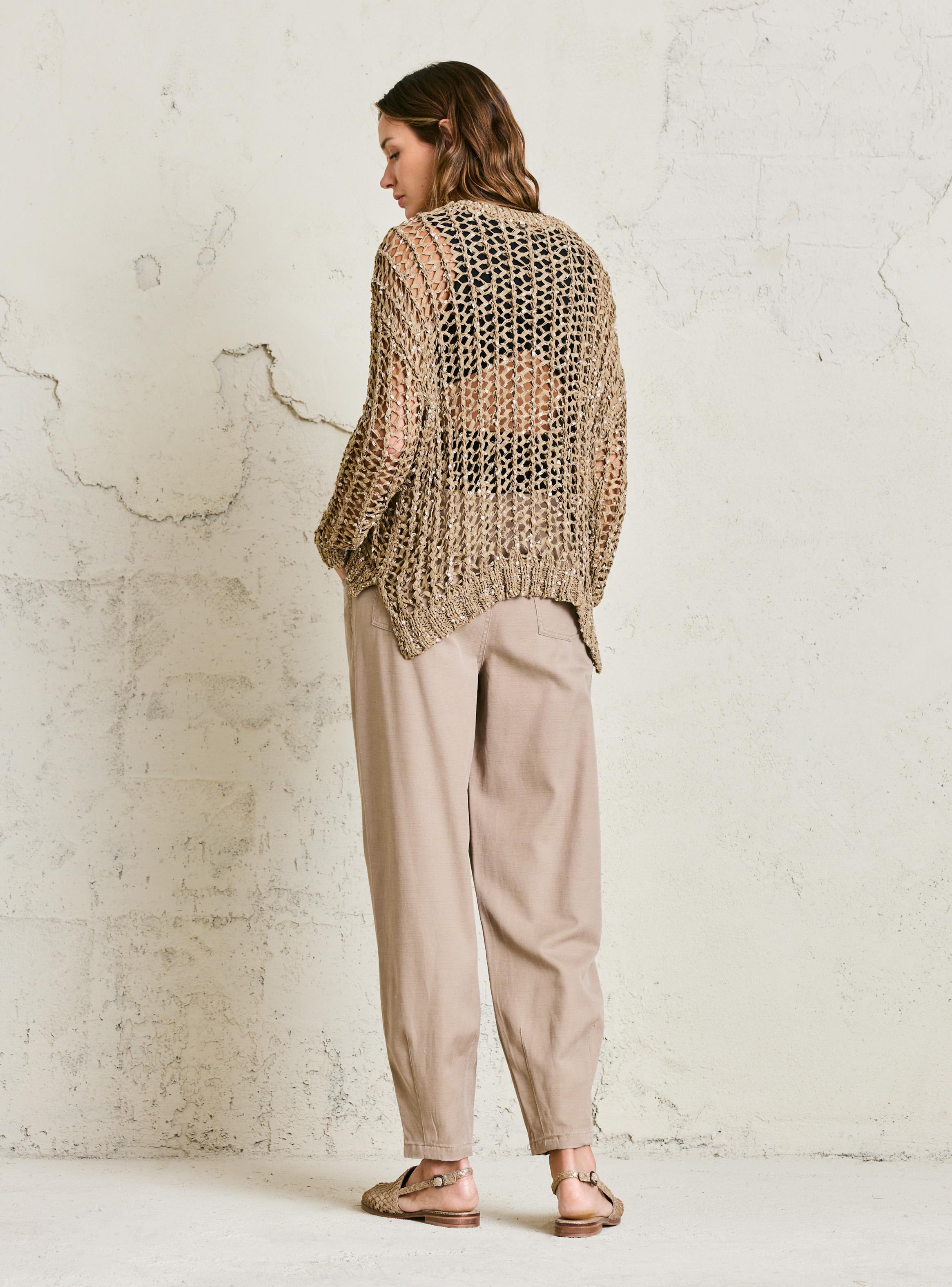 Sweater Puño y Pretina con Ajuste Cómoda-5