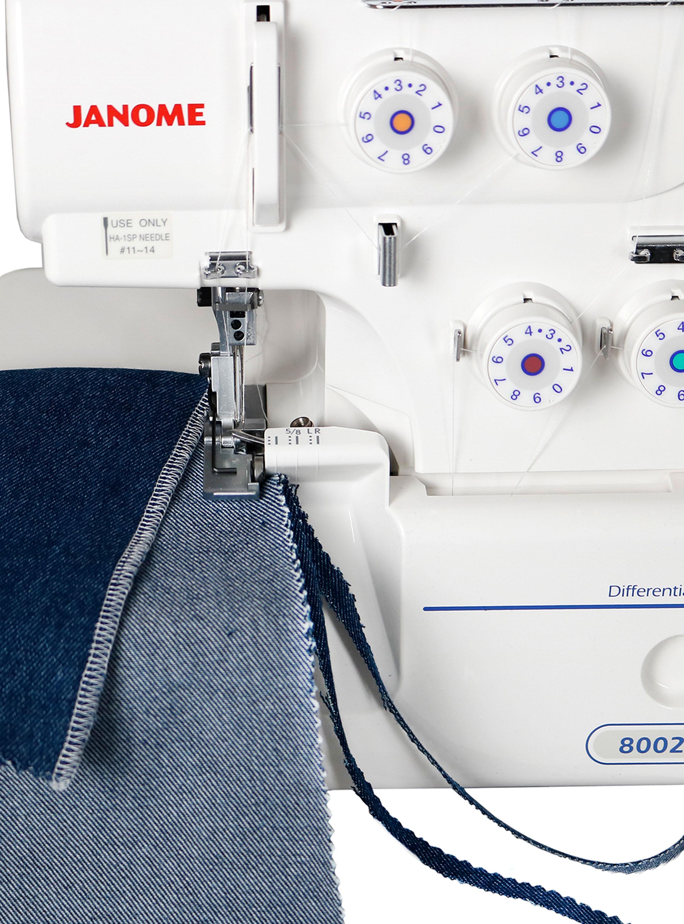 Combo Máquina de Coser 1000A + Máquina Overlock 8002D-7