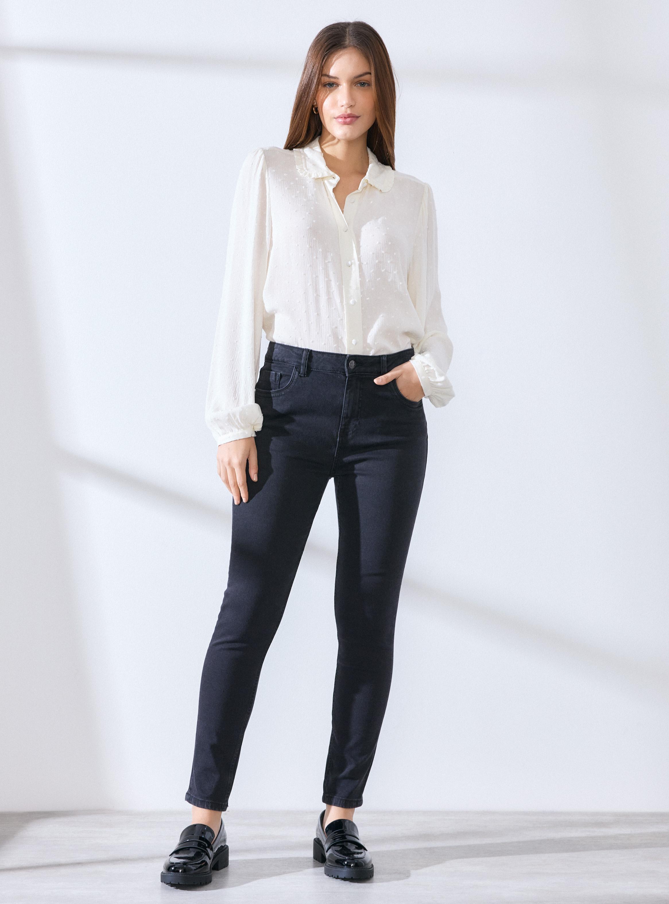 Jeans Bota Ajustada-4