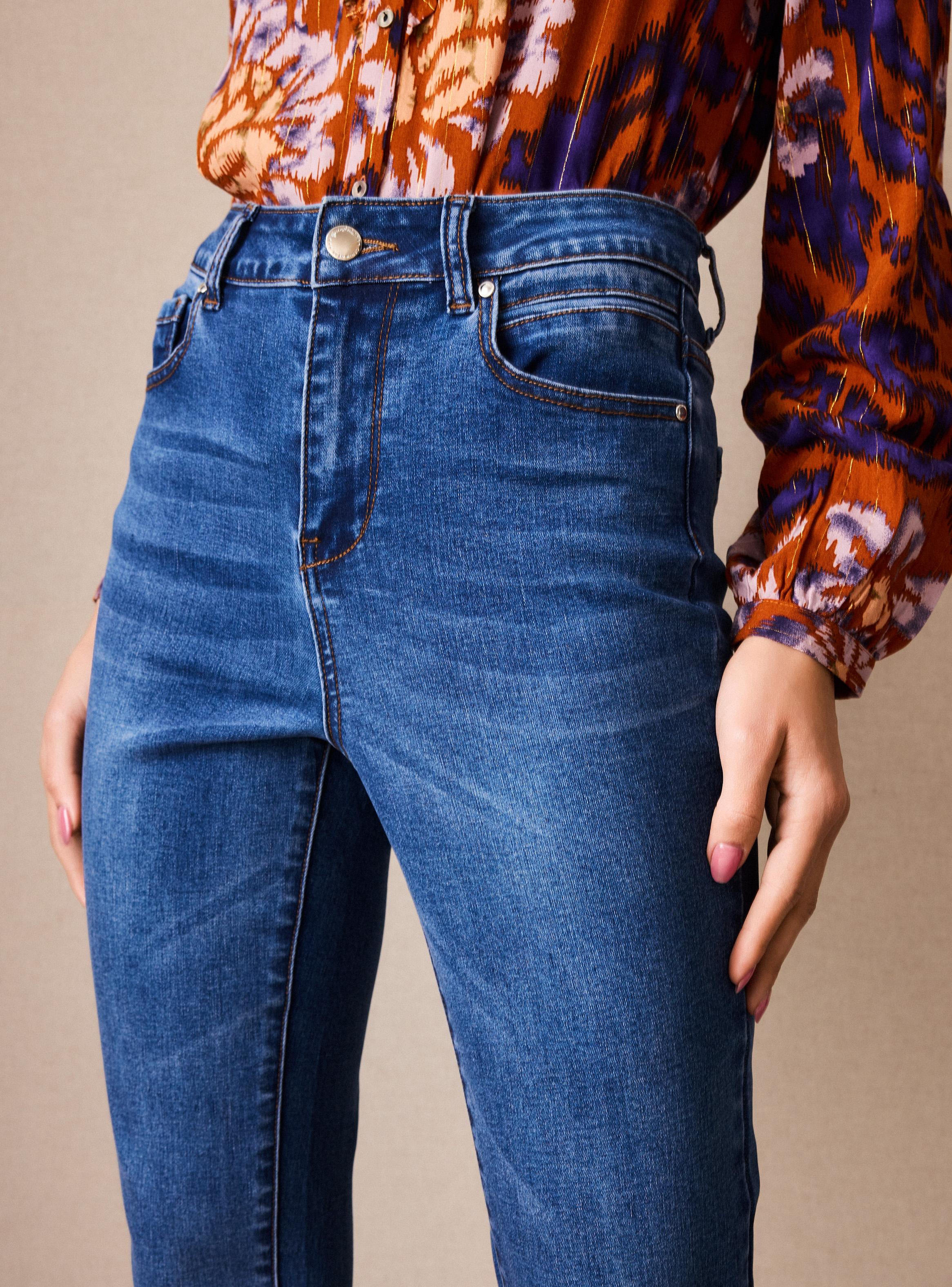 Jeans Skinny Básico Liso-2