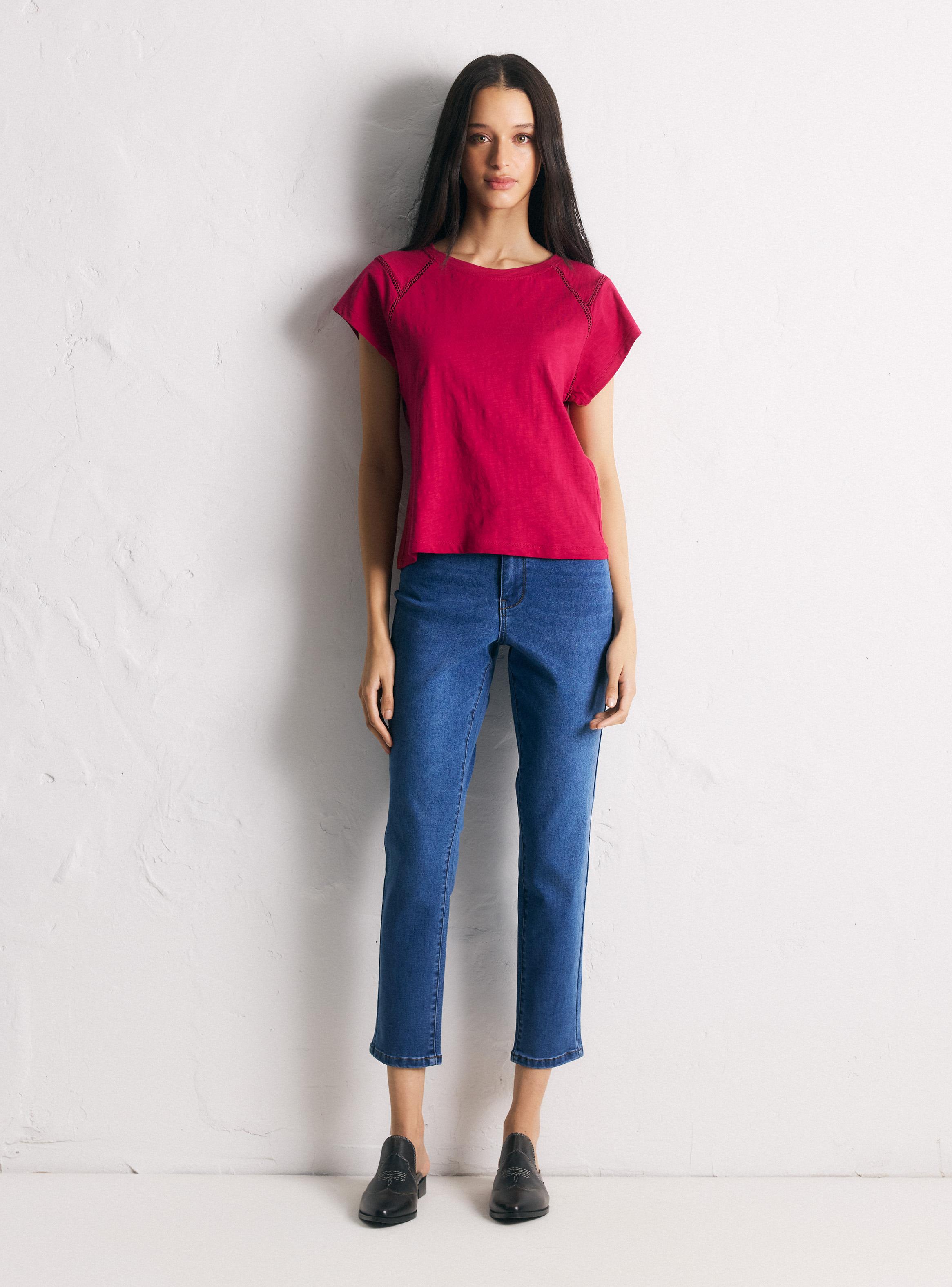 Jeans Skinny Básico Liso-4