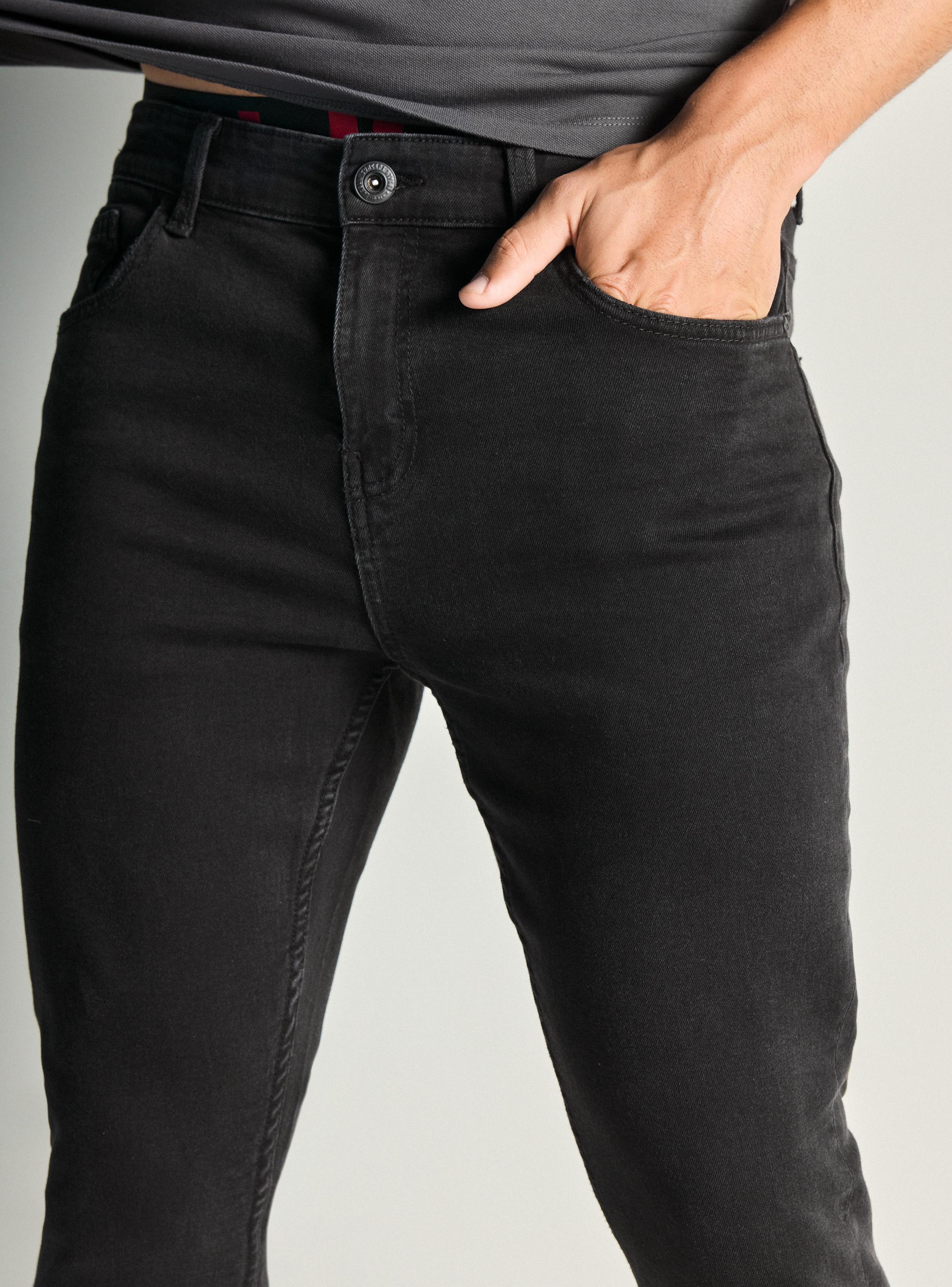 Jeans Básico Dark Skinny Fit-2