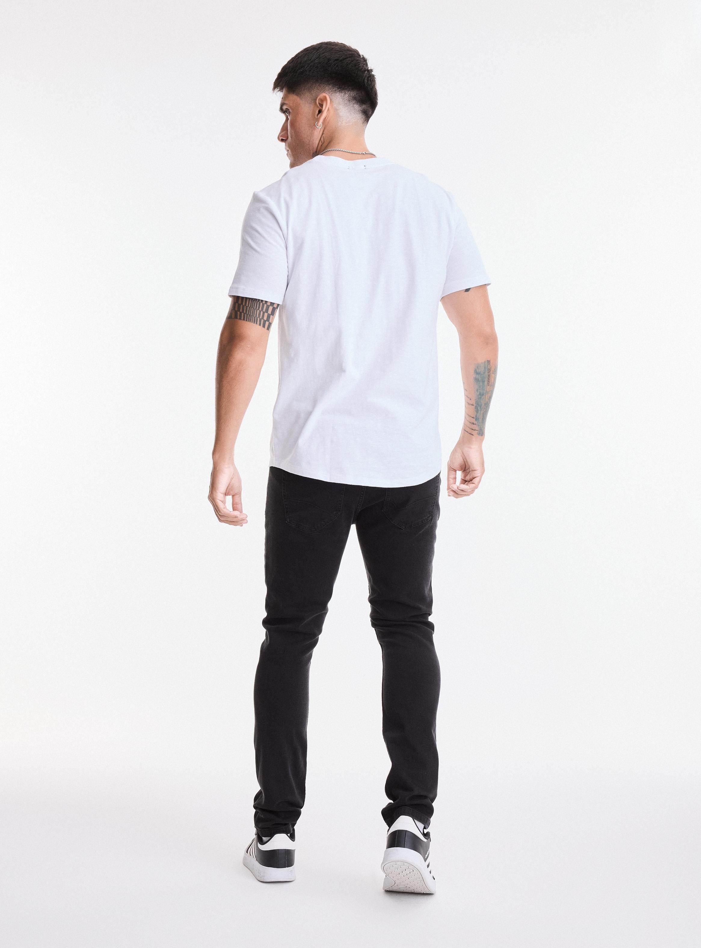 Jeans Básico Dark Skinny Fit-5