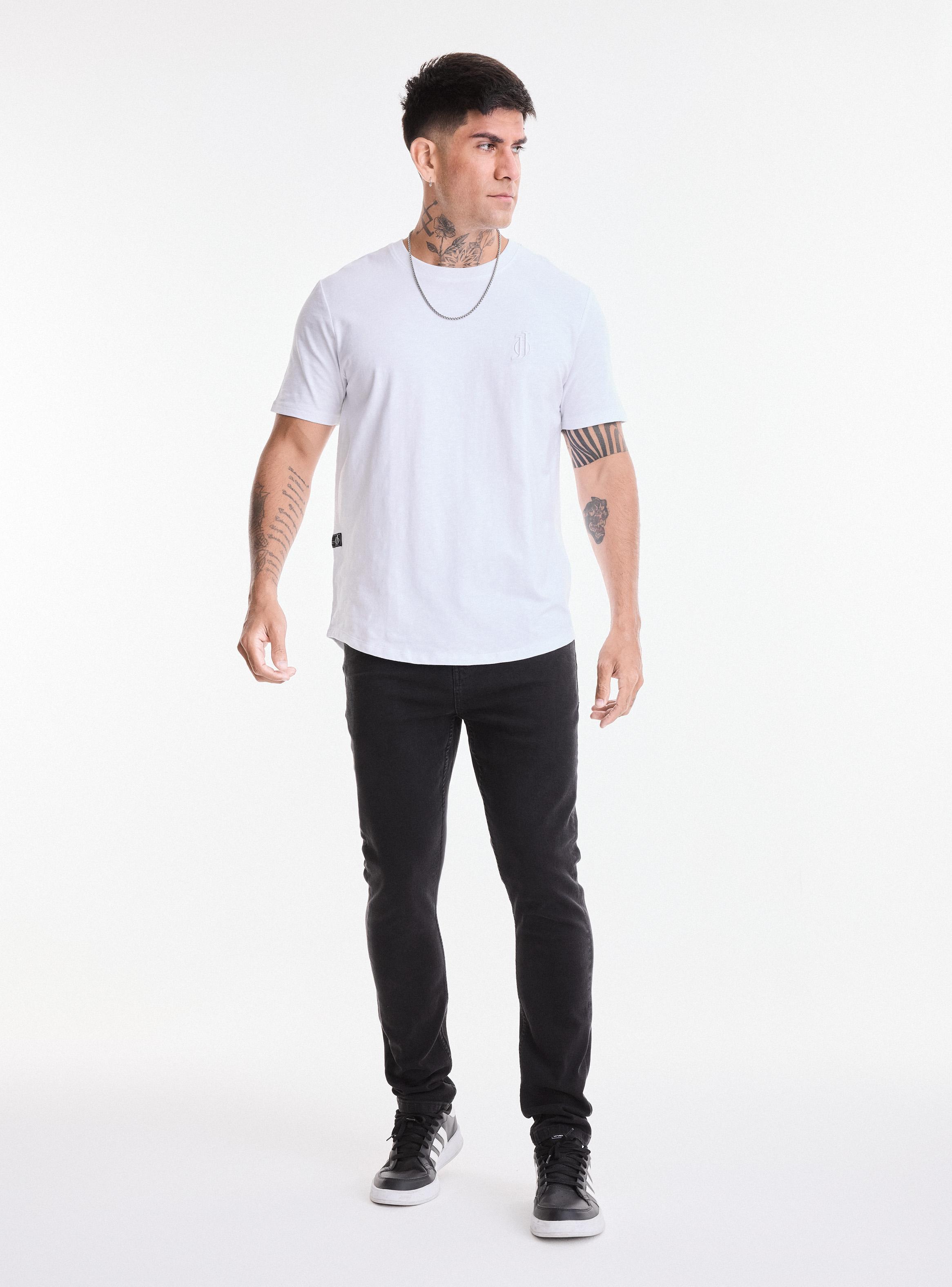Jeans Básico Dark Skinny Fit-4