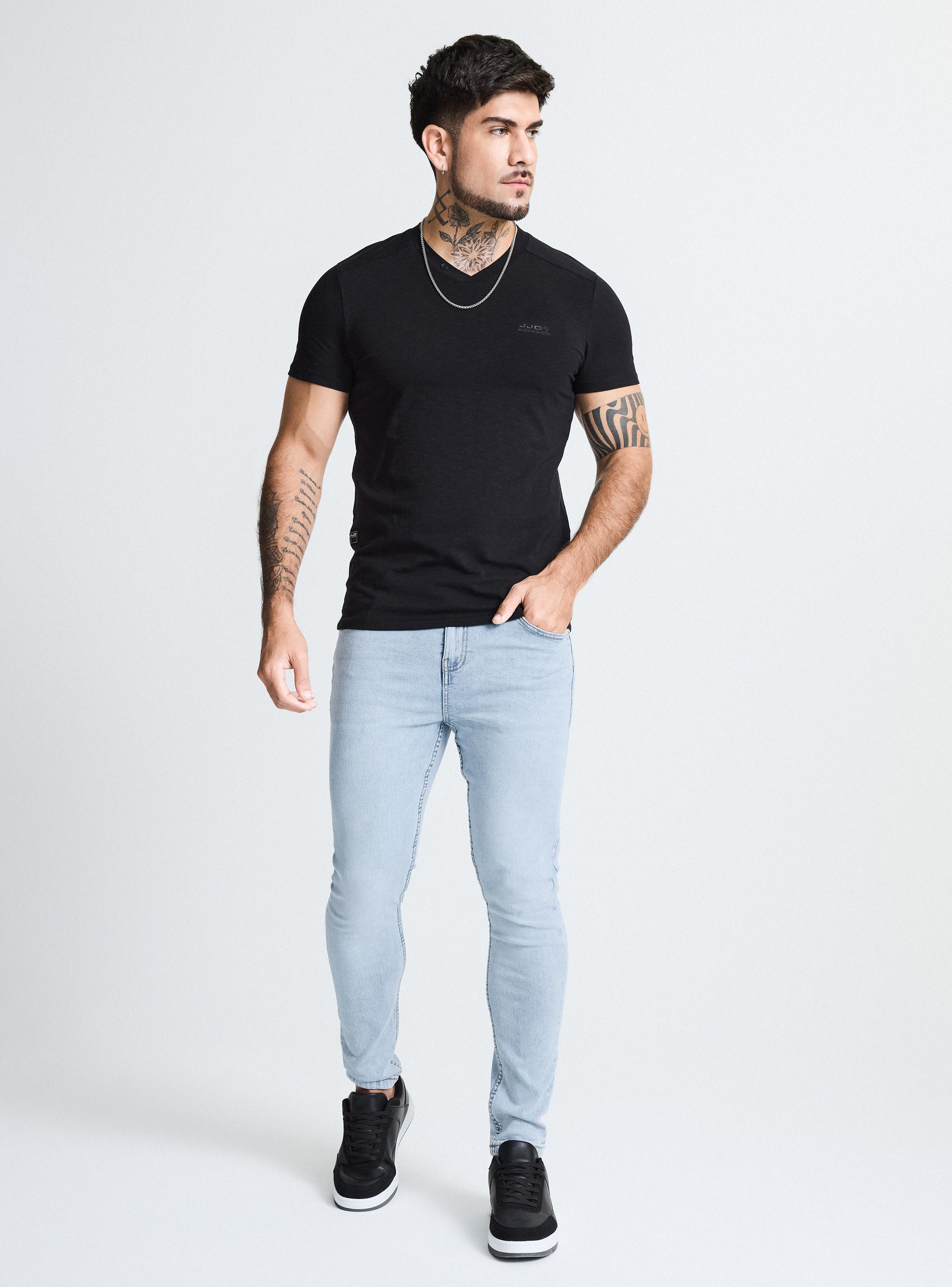 Jeans Azul Claro2 Básico Super Skinny Fit-4