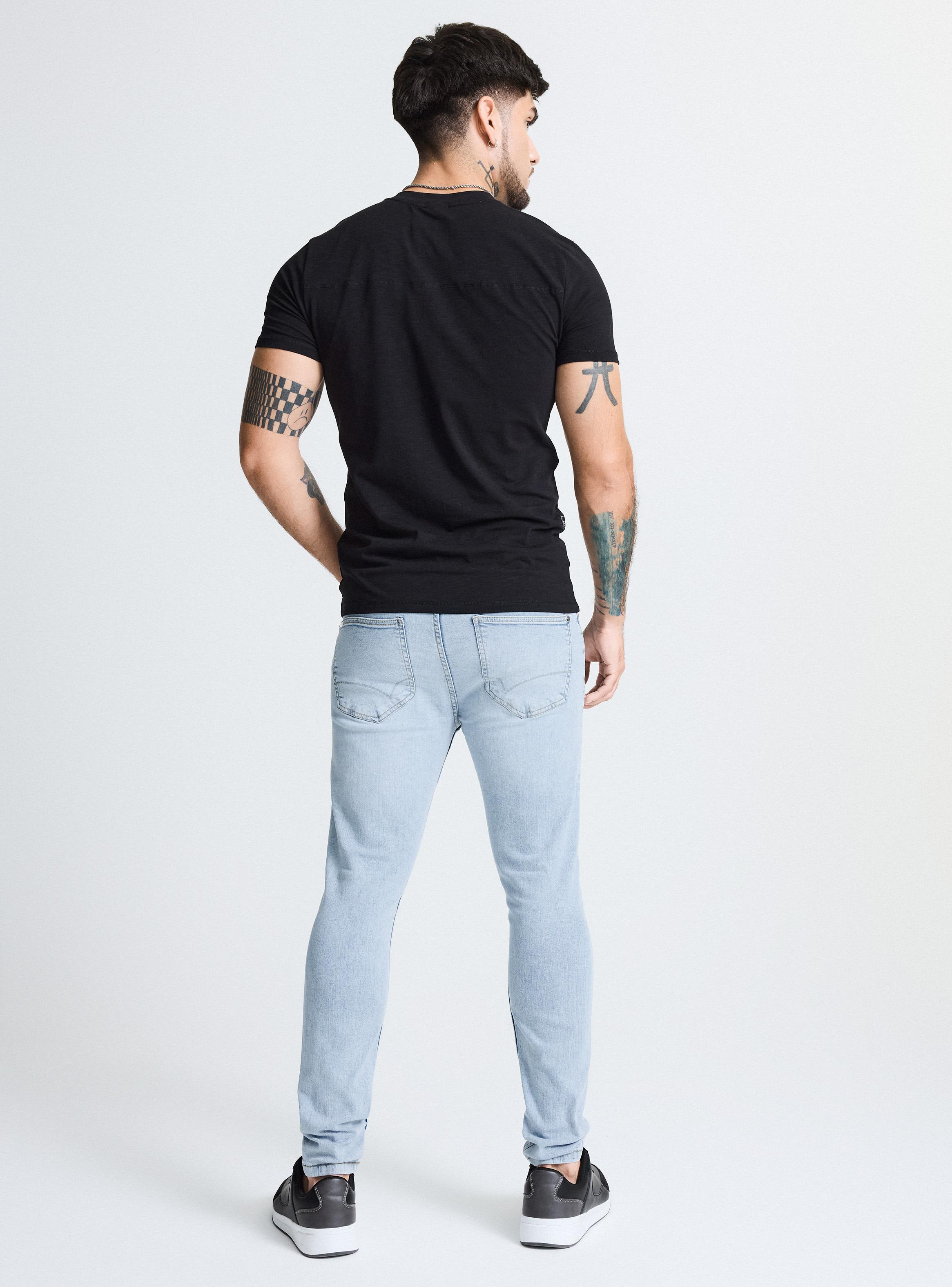 Jeans Azul Claro2 Básico Super Skinny Fit-5