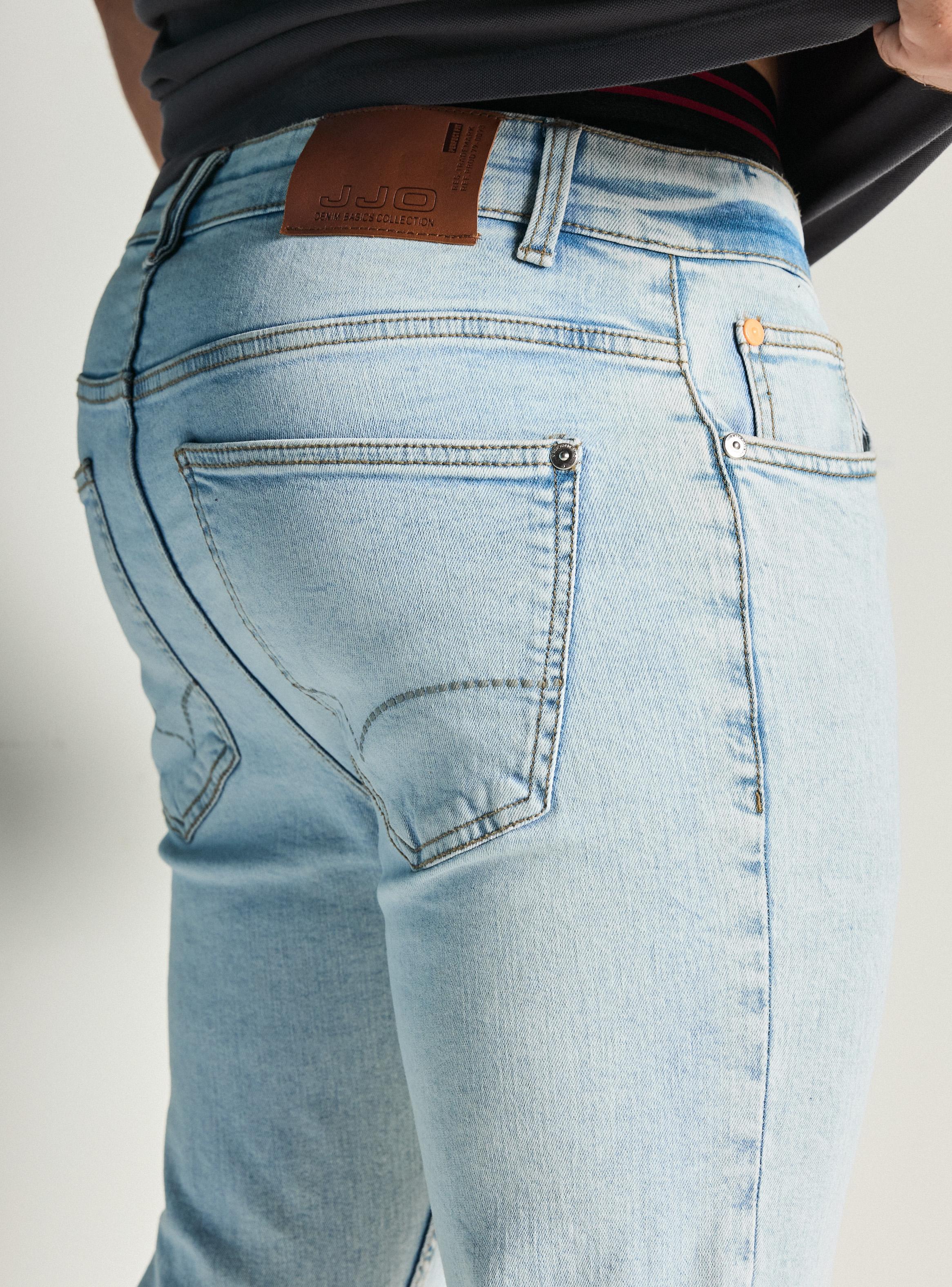 Jeans Básico Tono Claro Super Skinny-3