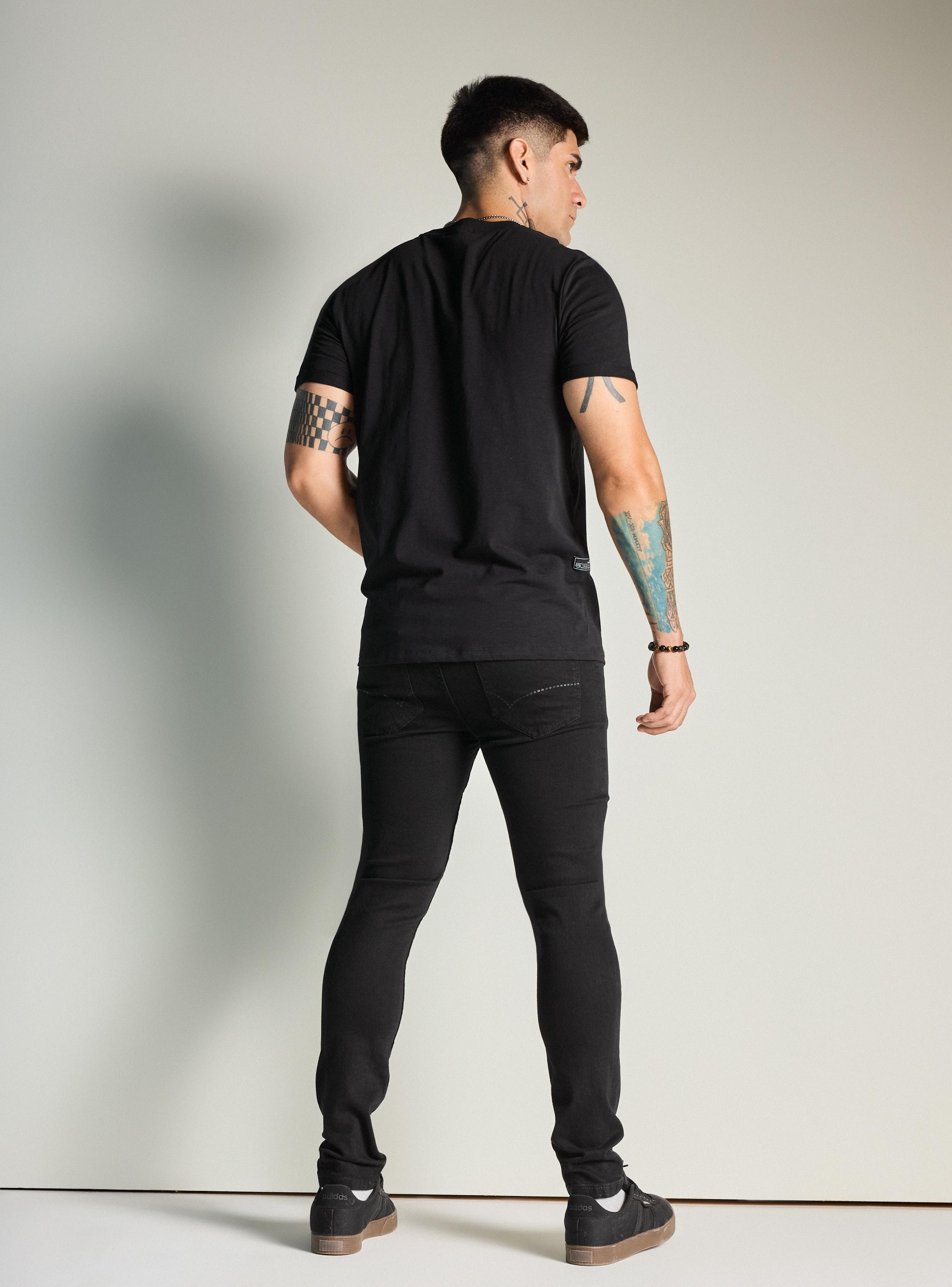 Jeans Básico Dark Super Skinny Fit-5