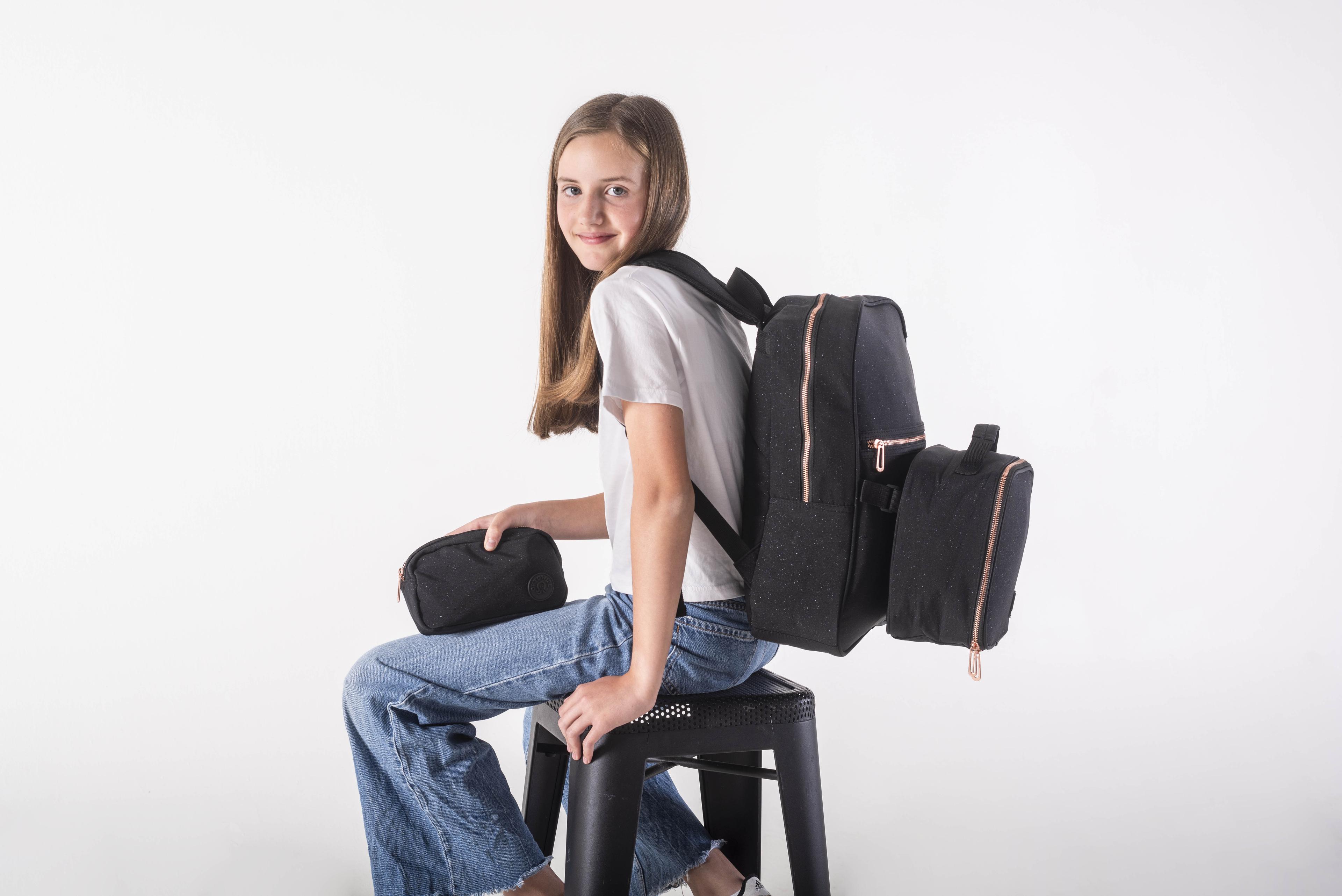 Set Escolar Negro Dream con Cierre Metálico-2