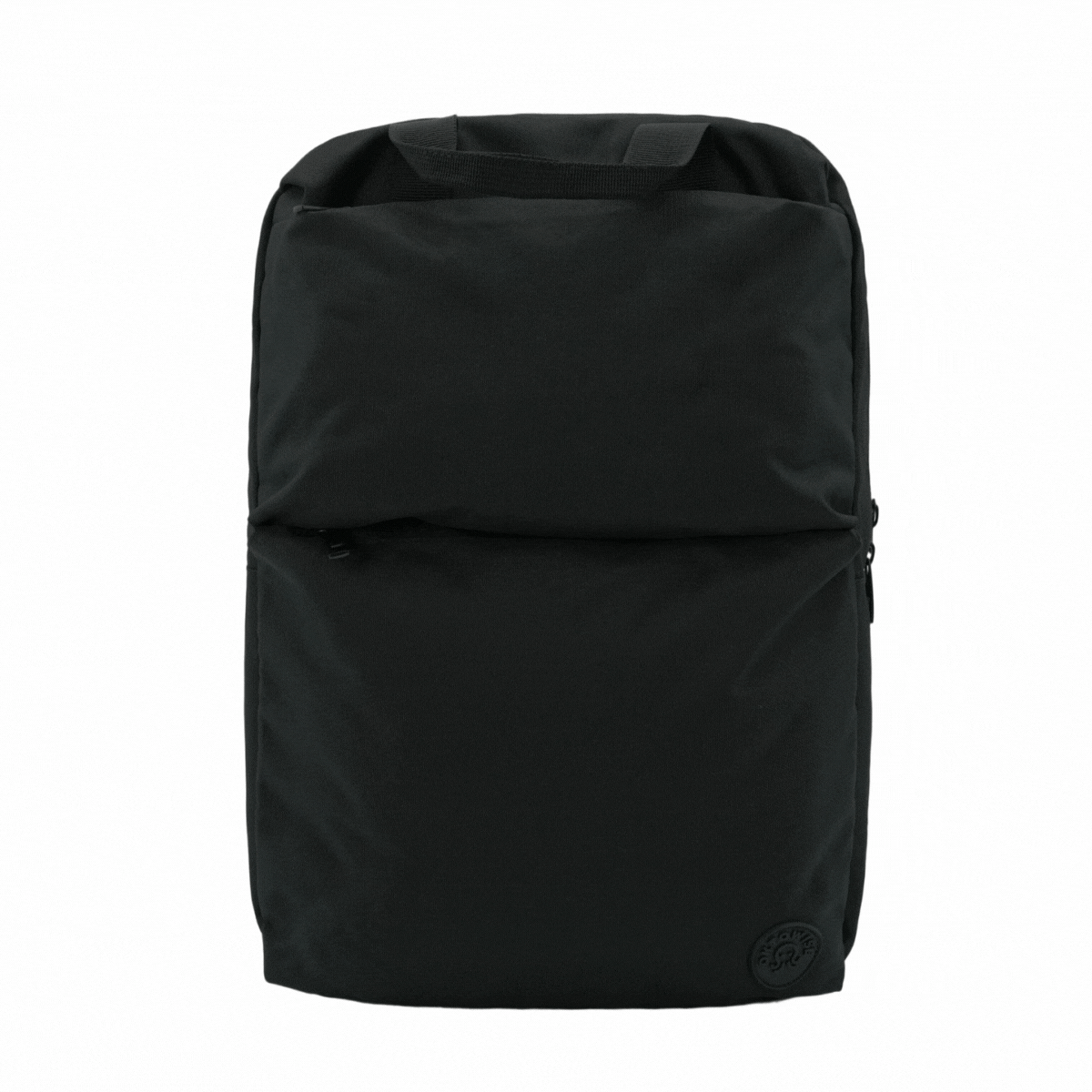Mochila Campus Doble Compartimento Black-6