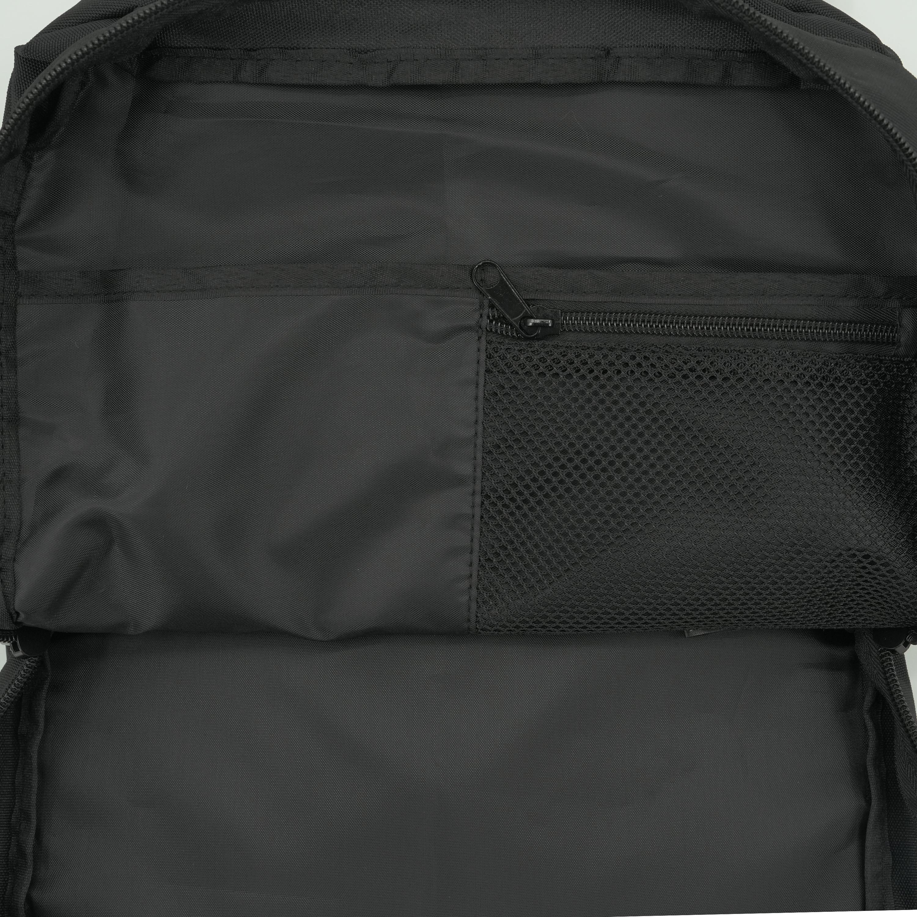 Mochila Campus Doble Compartimento Black-4