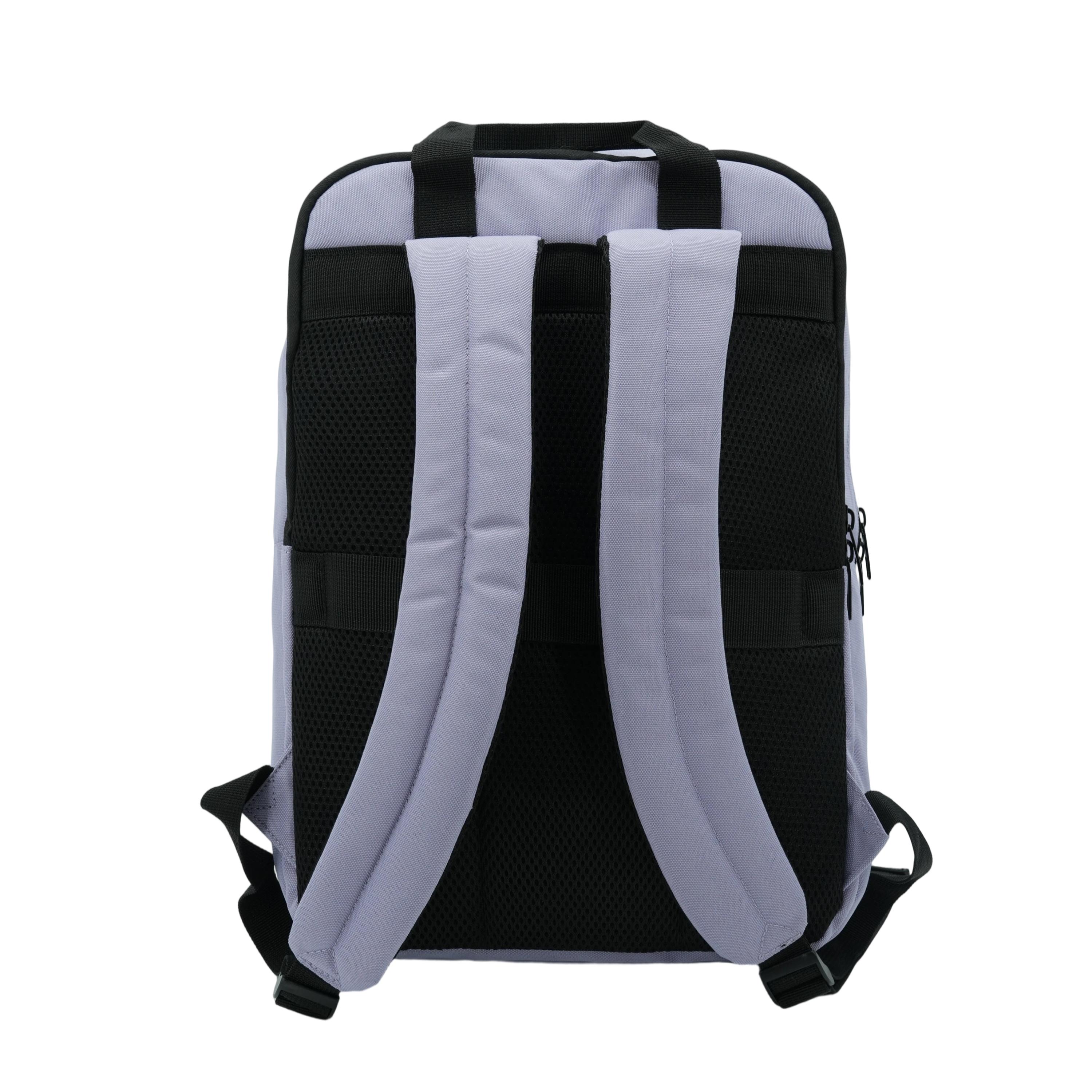 Mochila Campus Doble Compartimento Lila-3