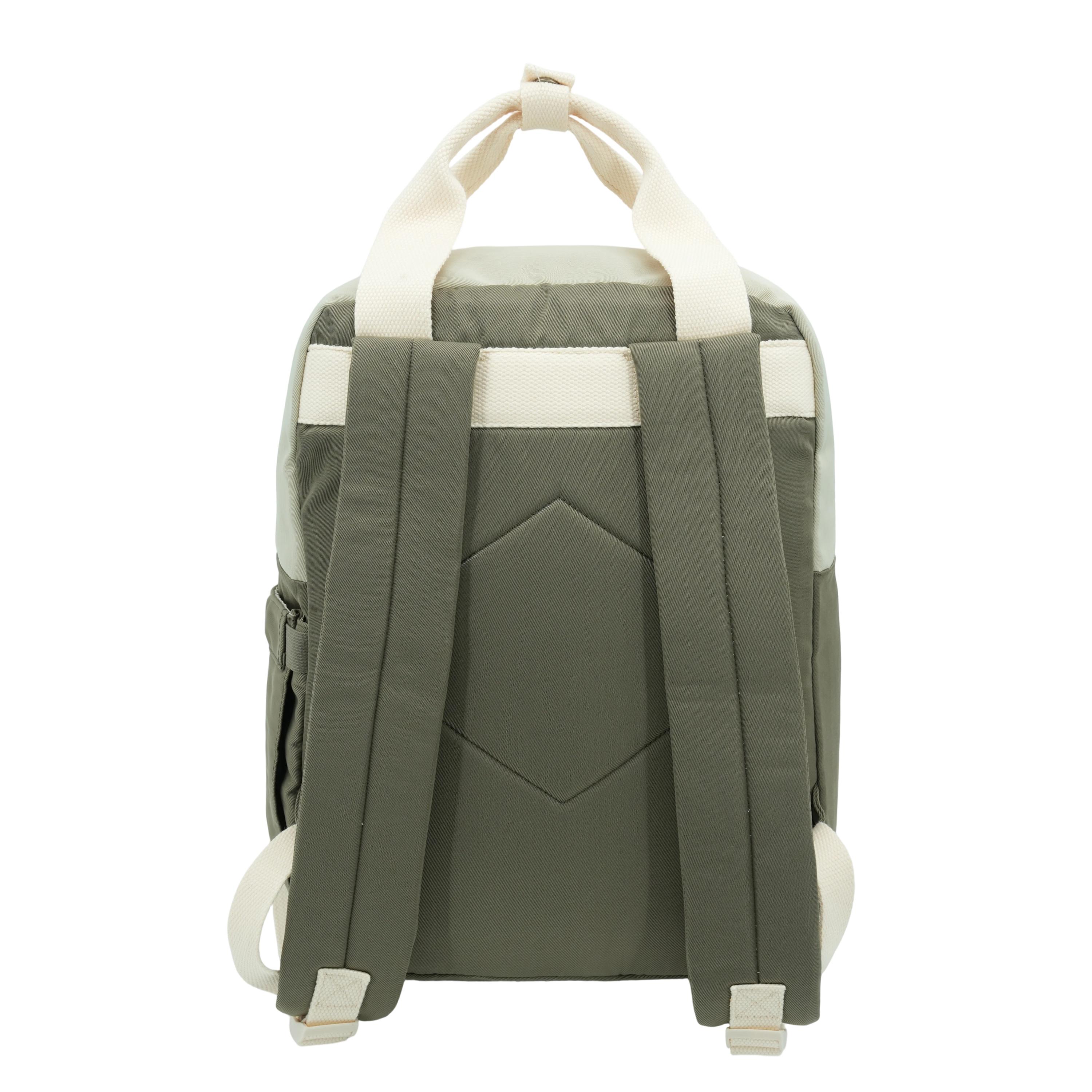 Mochila Praga Sand Doble Tono-3