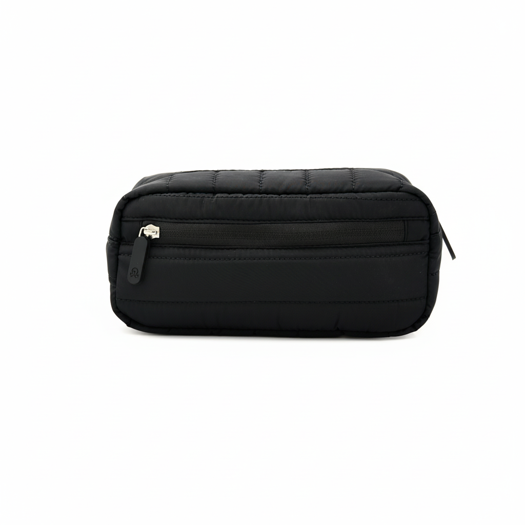 Estuche Acolchado 2 Bolsillos Cloud Black-3