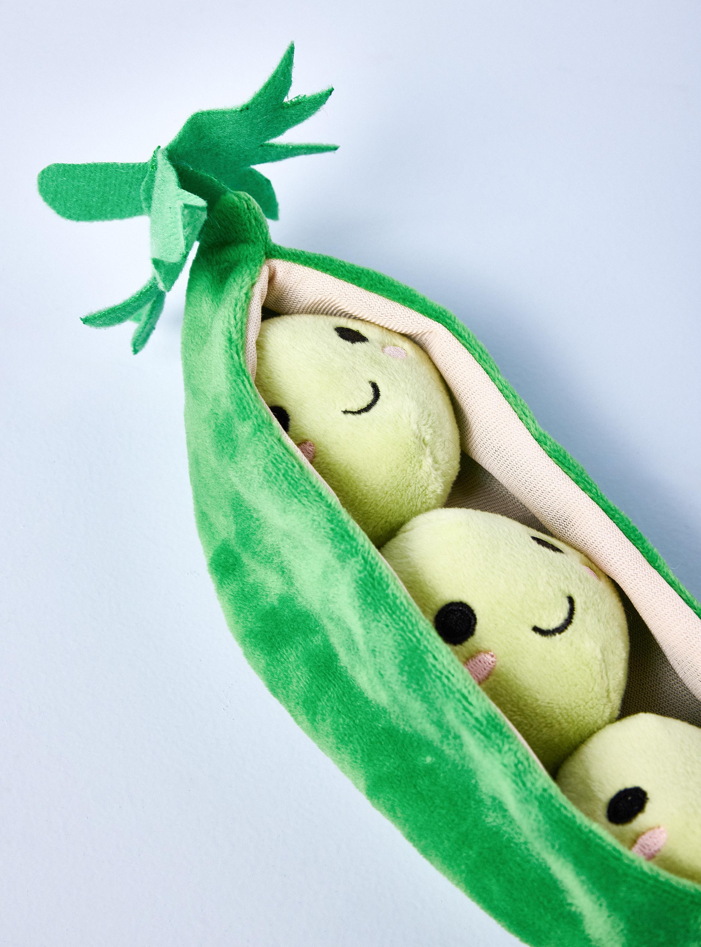 Peluche Vegetales 20 cm Arveja-2