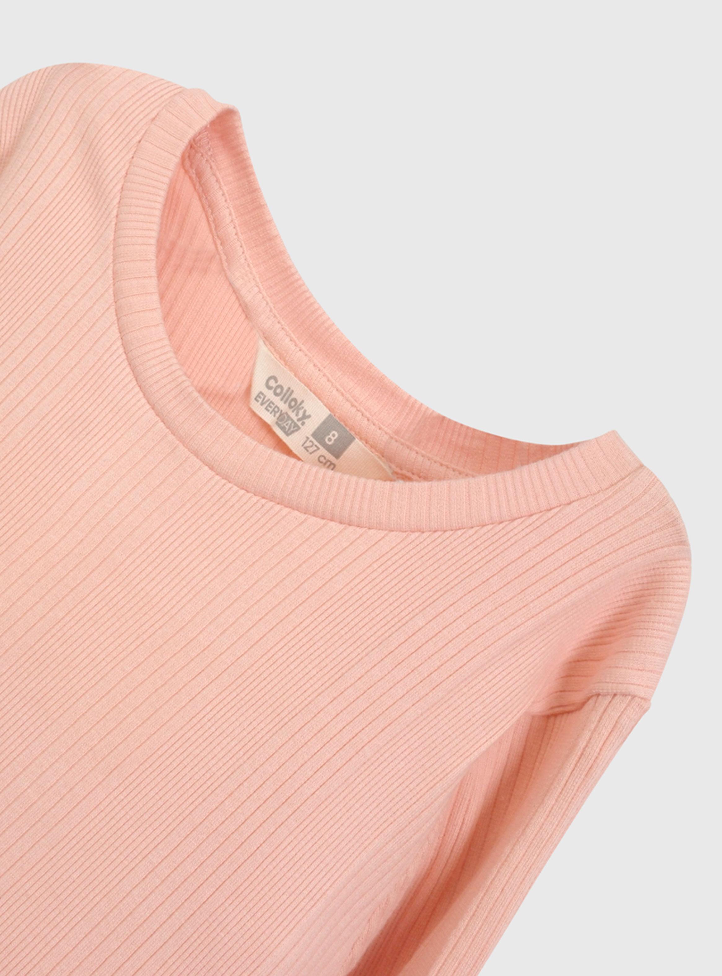 Polera Rib con Terminación Vuelos Niña-2