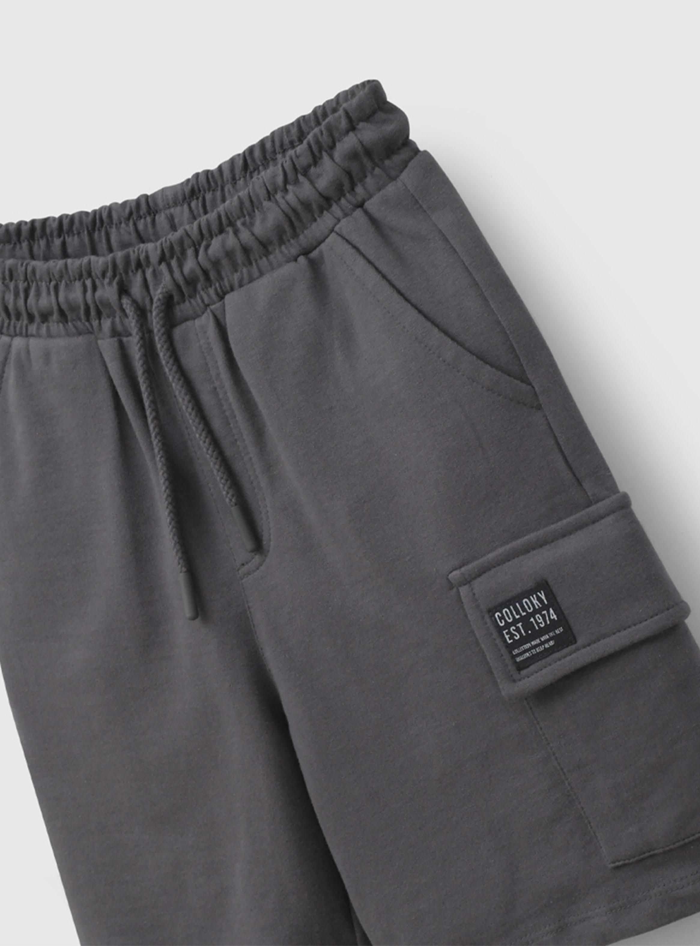 Bermuda Cargo con Cordón Niño-2