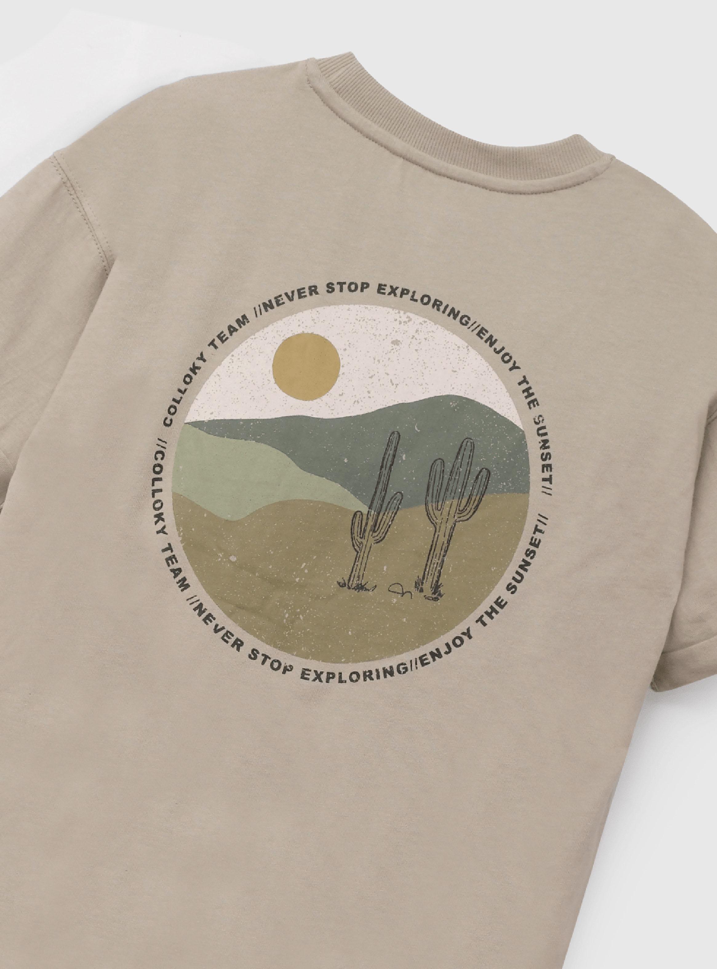 Polera Estampado Cactus Niño-3