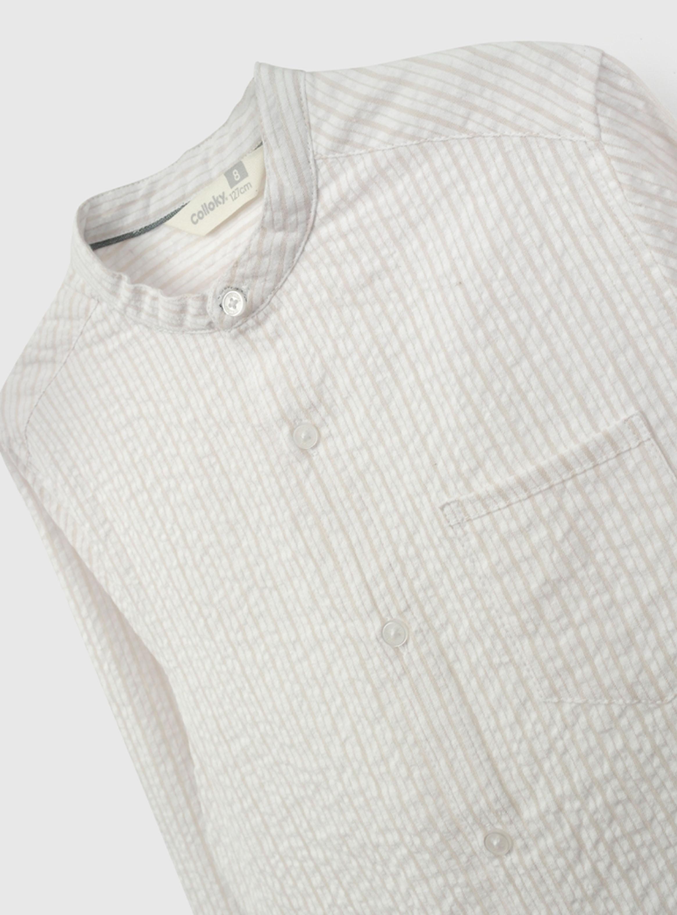 Camisa Cuello Redondo con Rayas Niño-2
