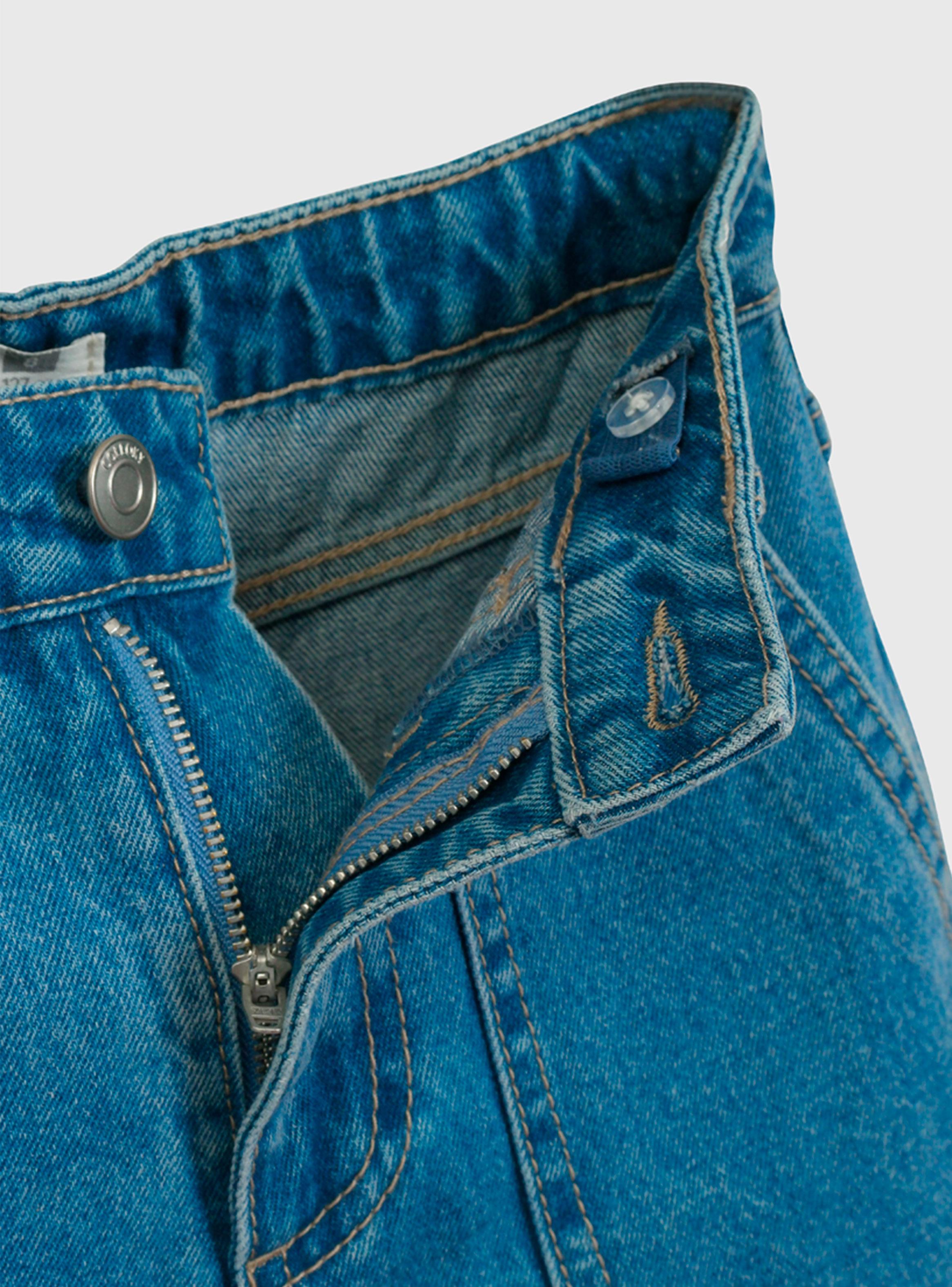Jeans Cargo con Extra Bolsillos Niña-2