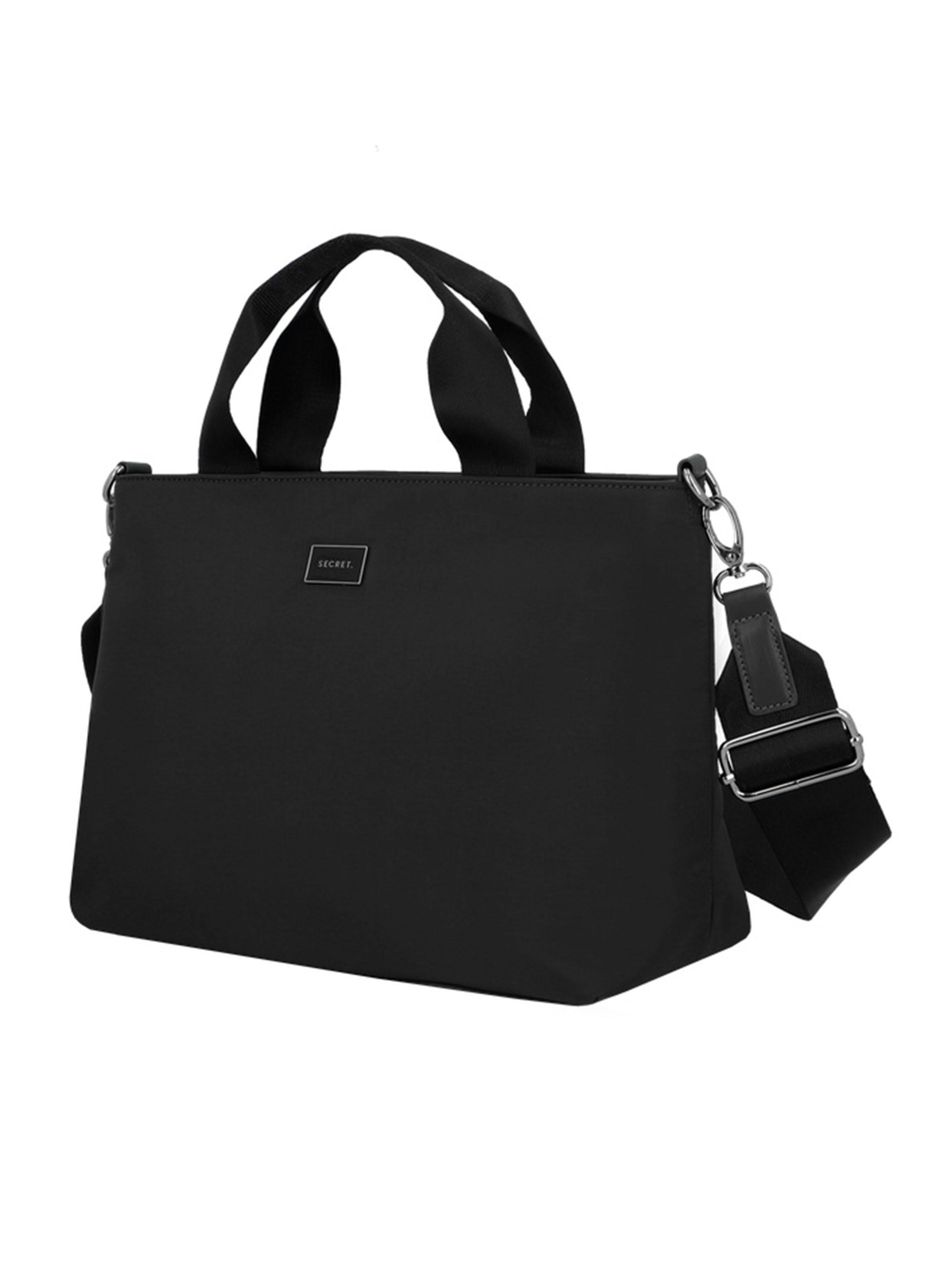 Cartera Tote Michigan Negro-2