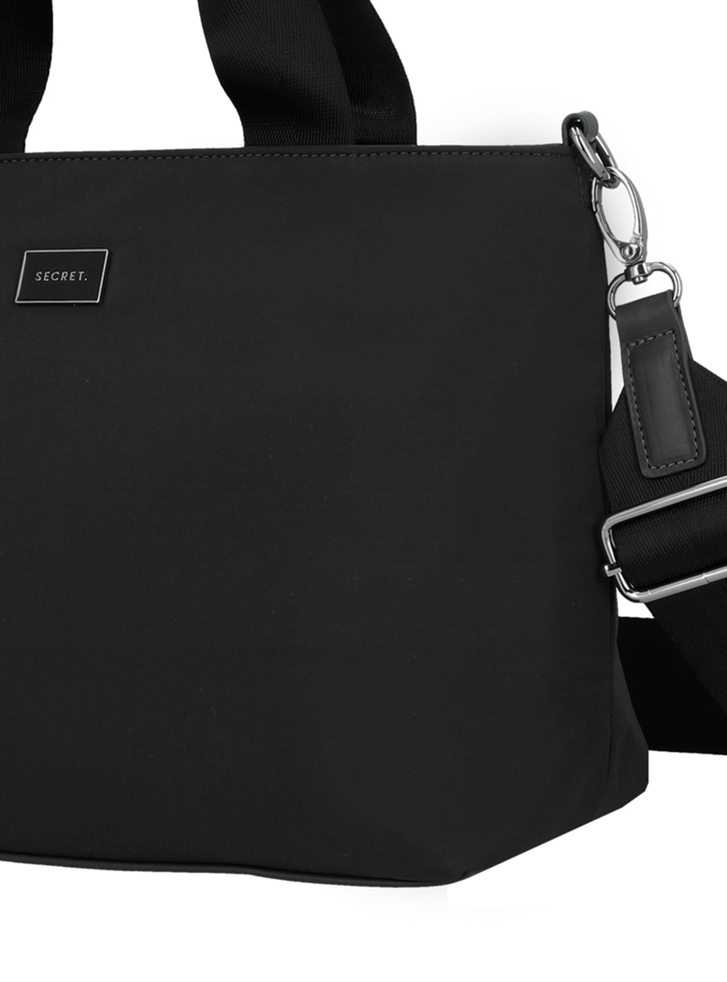 Cartera Tote Michigan Negro-3