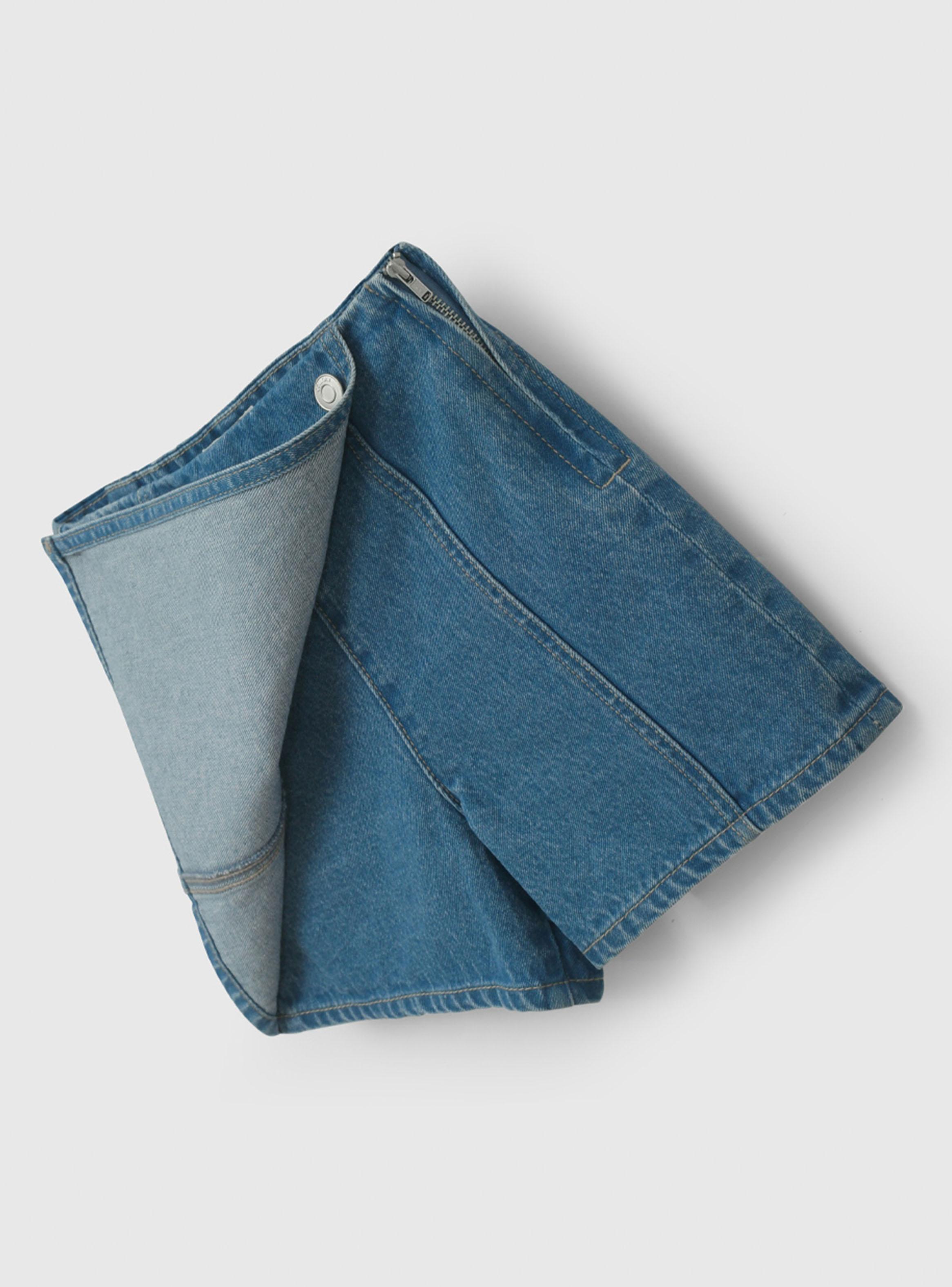 Falda Short Denim Niña-2