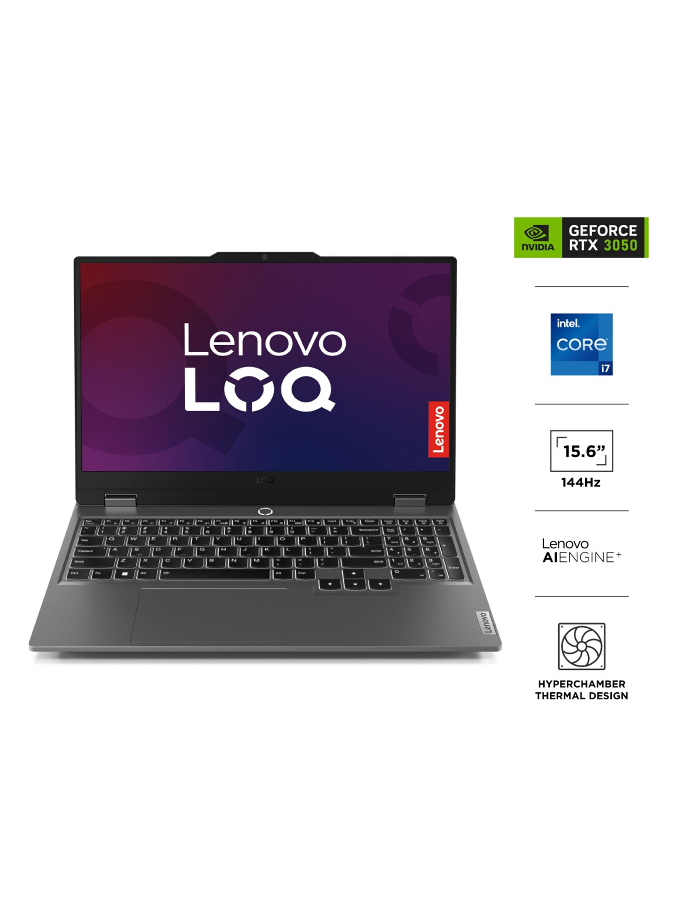 Notebook LOQ Gen 9 Core i7 13650HX Nvidia GeForce RTX 3050 6GB GDDR6 24GB RAM 512GB SSD 15.6' 144Hz-2