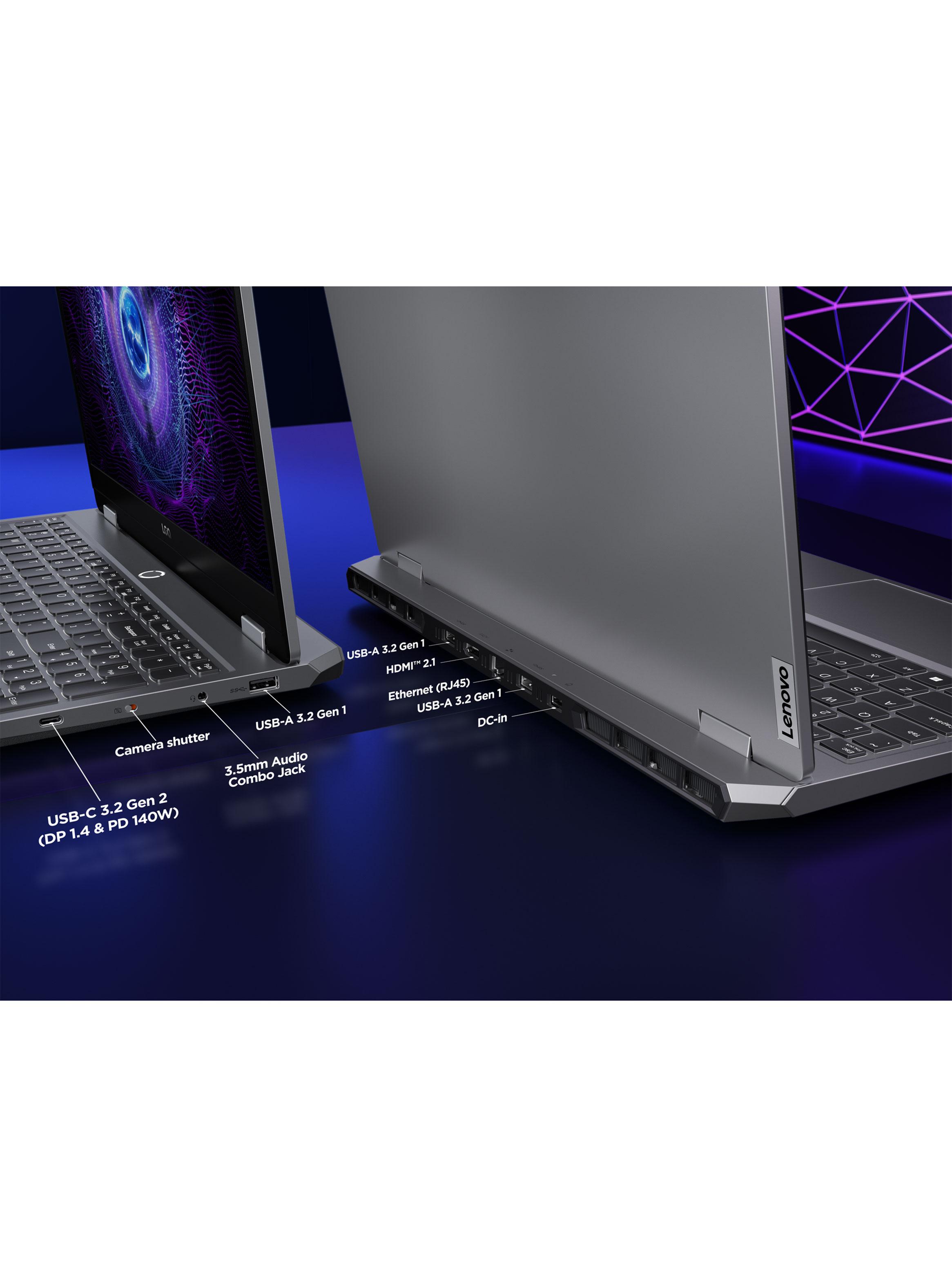Notebook Gamer LOQ Core i7 13650HX RTX5060 24GB RAM 512GB SSD 15.6'' FHD 144Hz-9