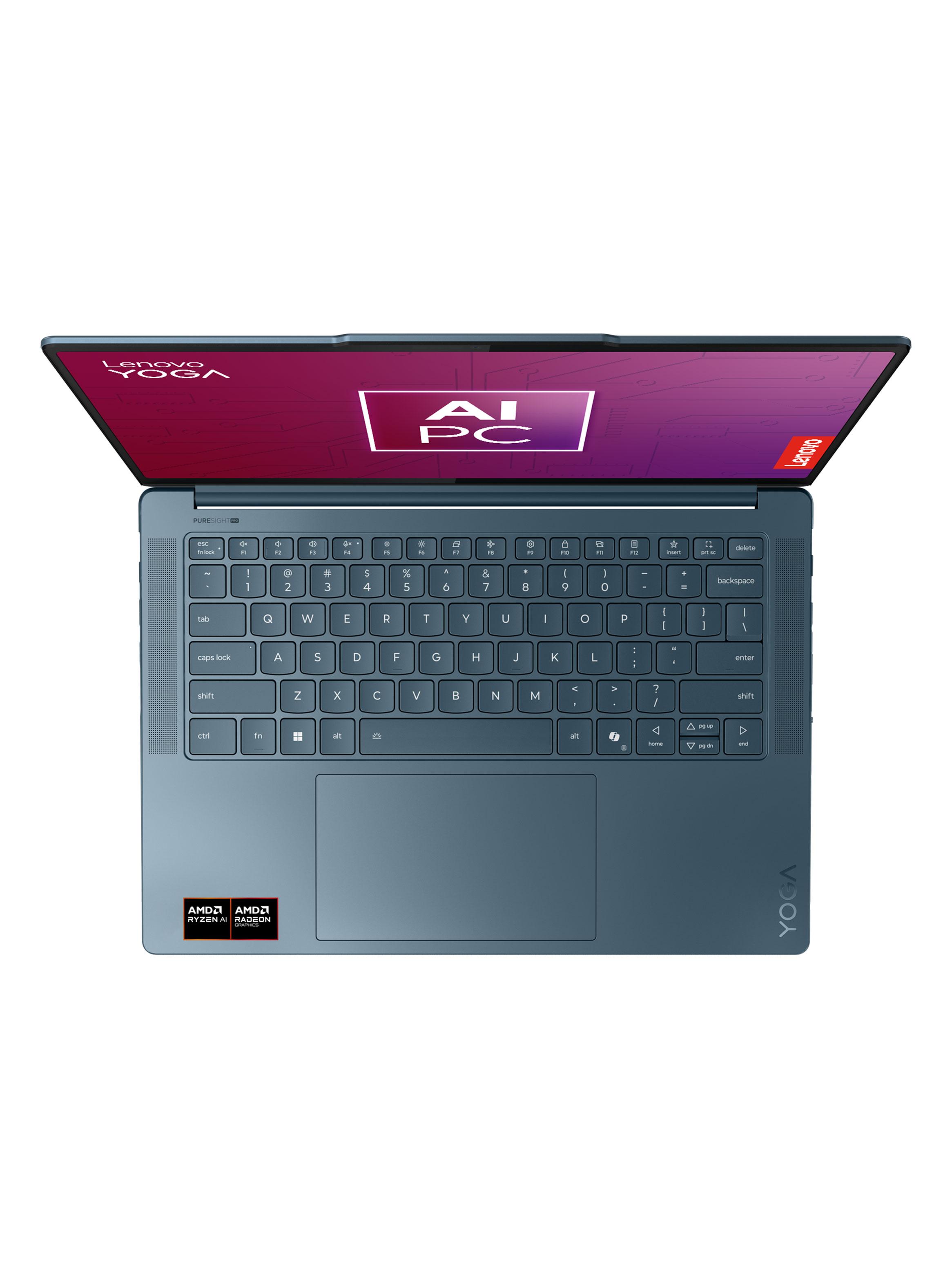 Notebook Yoga Pro 7 AMD Ryzen AI 9 32GB RAM 1TB SSD 14.5'' 3K OLED 90Hz Windows 11 Home-5