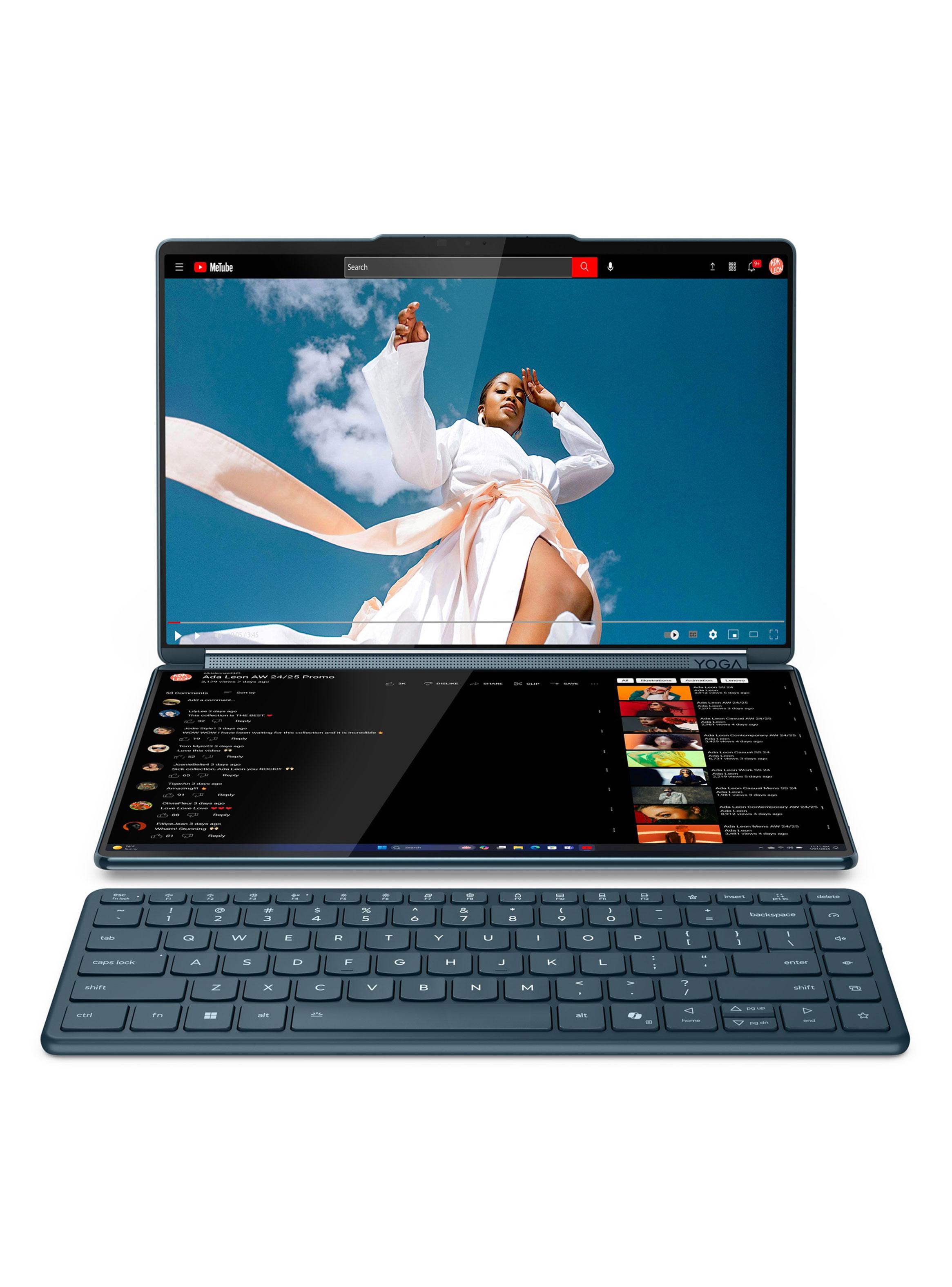 Notebook Yoga Intel Core Ultra 9 285H 32GB RAM 1TB SSD 14' OLED 120Hz Touch-5