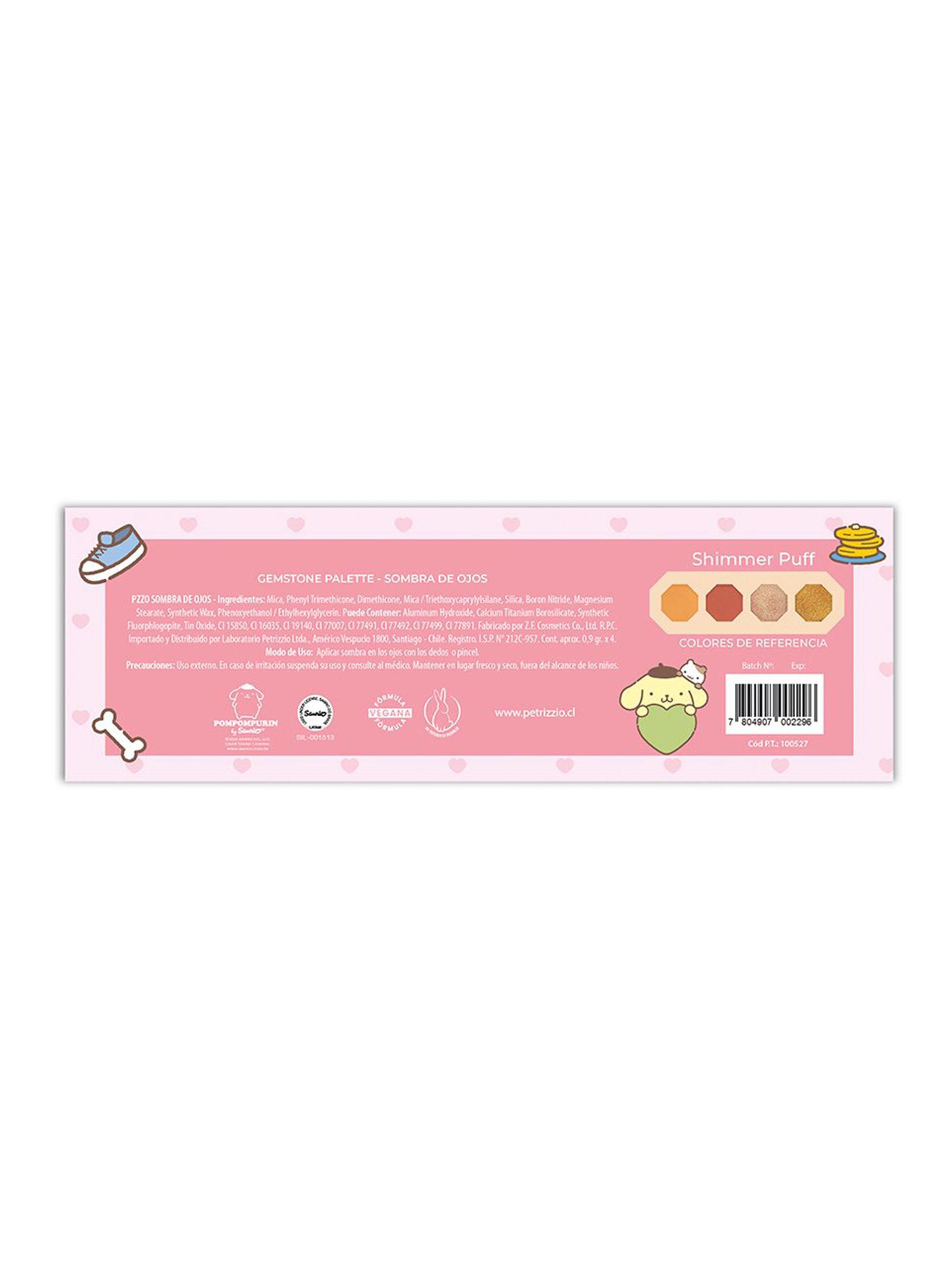 Paleta de sombras Pompompurin 3.2g-3