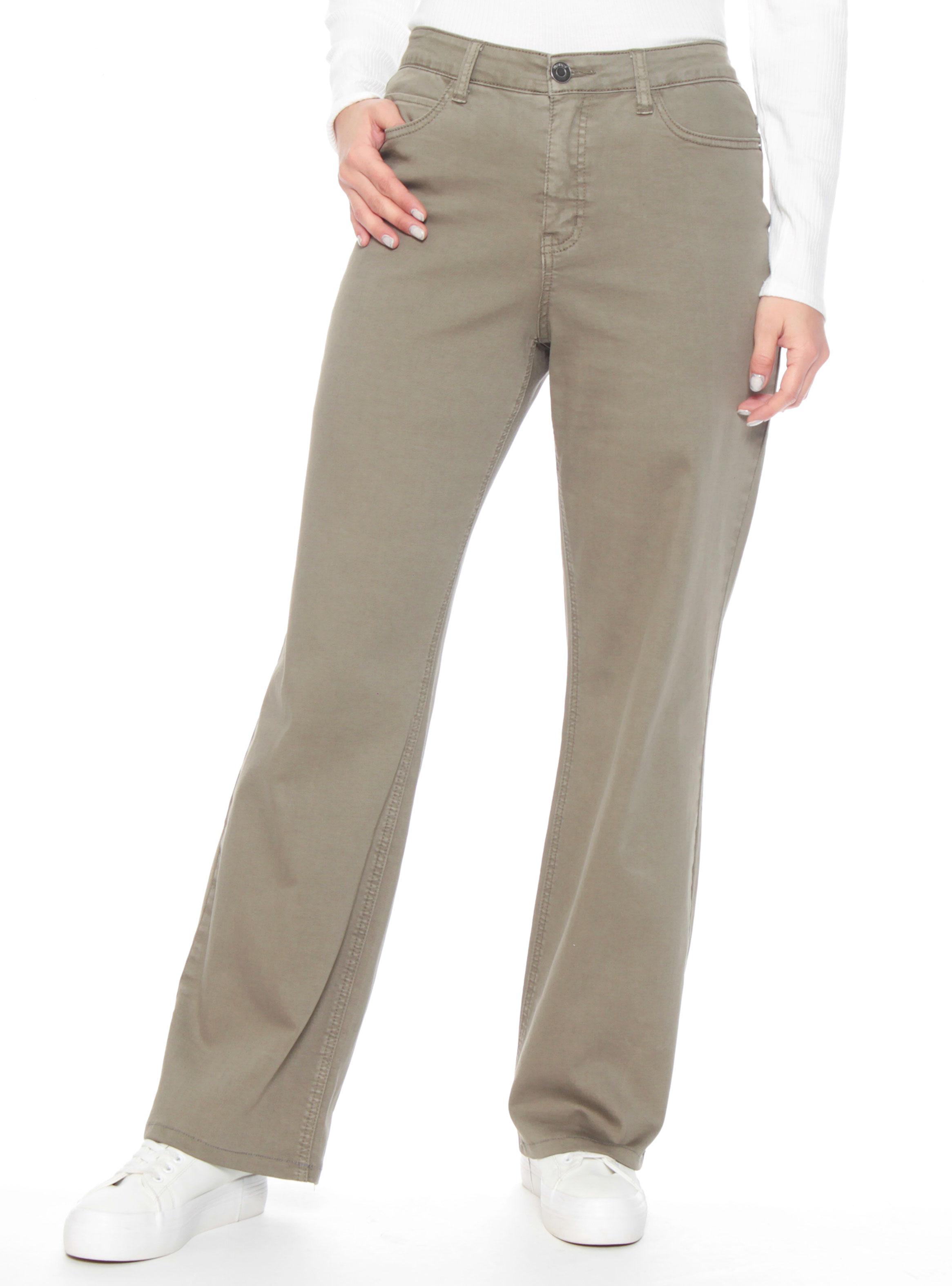Pantalón Recto Tiro Alto Pretina Mp30-0
