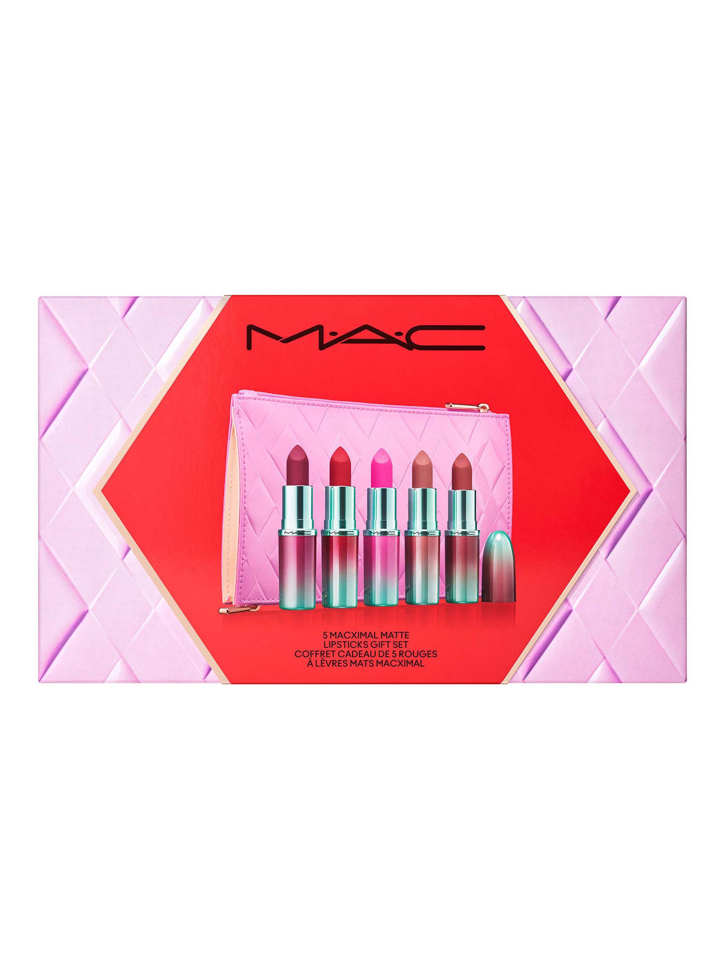 Set de Maquillaje de Labios MAC Less Is Bore Lip Kit x 5-3