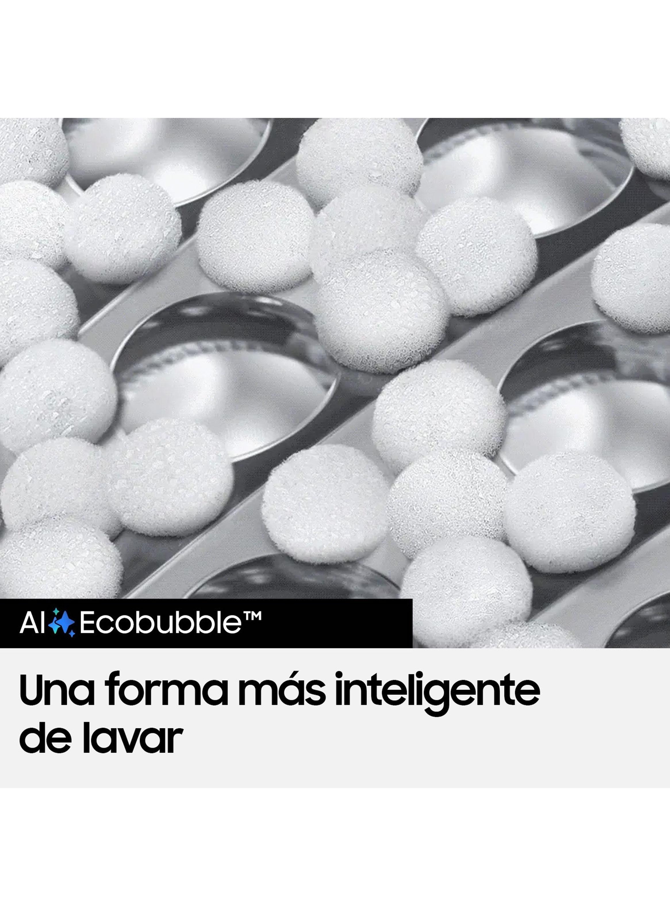 Lavadora Carga Frontal 25 Kg Bespoke WF90F25ADSZS con IA-7