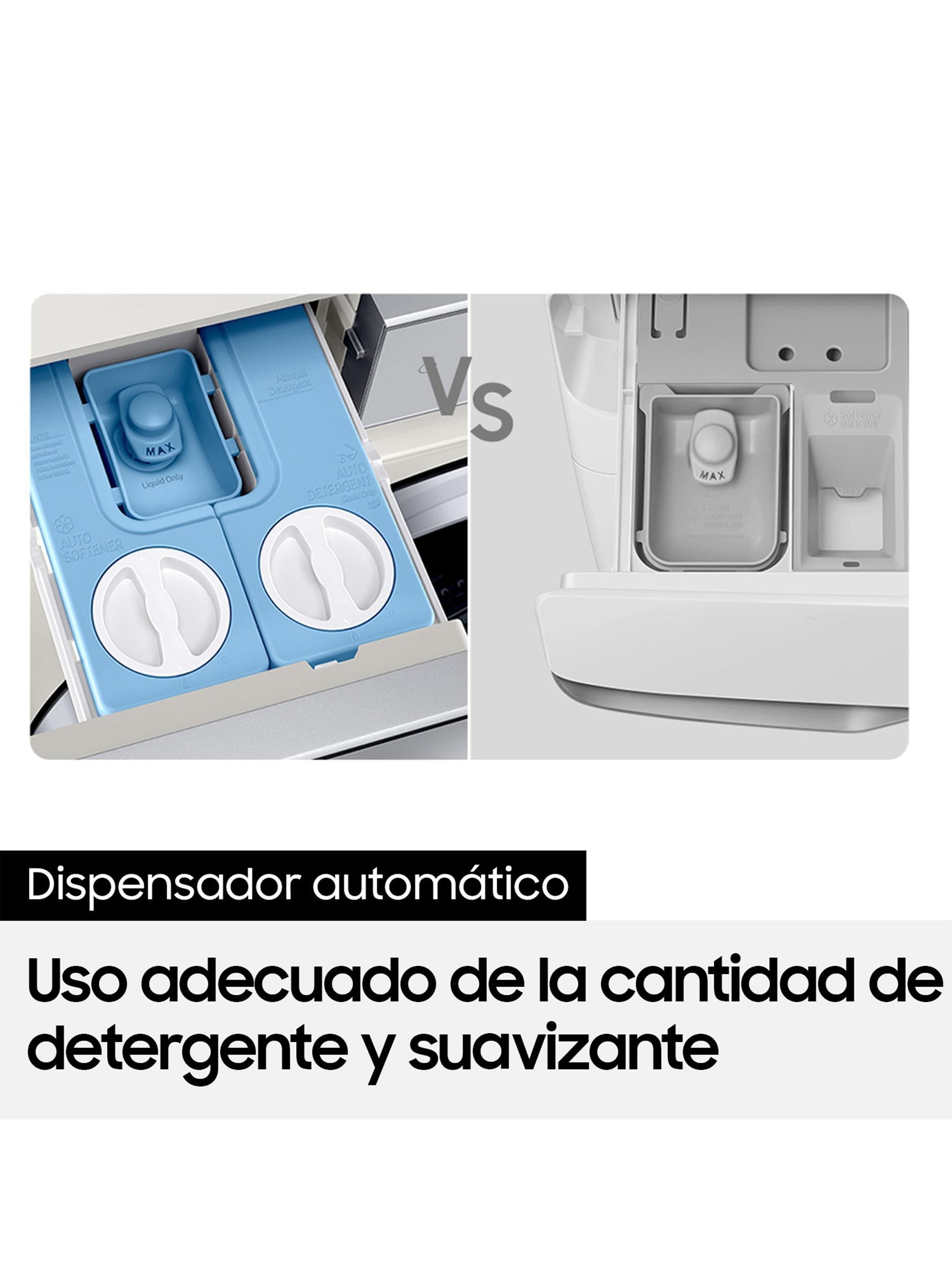 Lavadora Carga Frontal 25 Kg Bespoke WF90F25ADSZS con IA-6