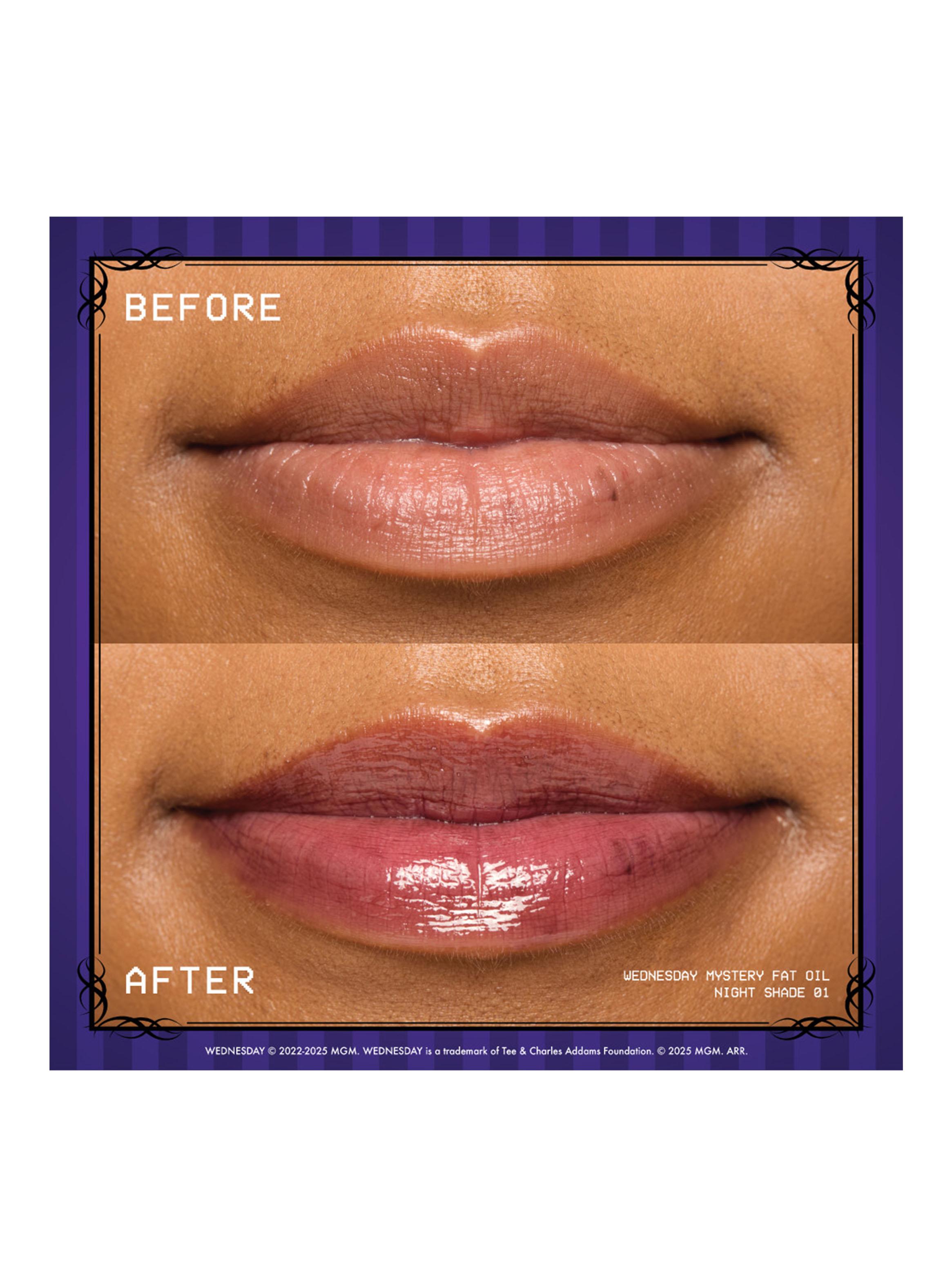 Labial Lip Oil Wed Mystry Nightshade Merlina-5