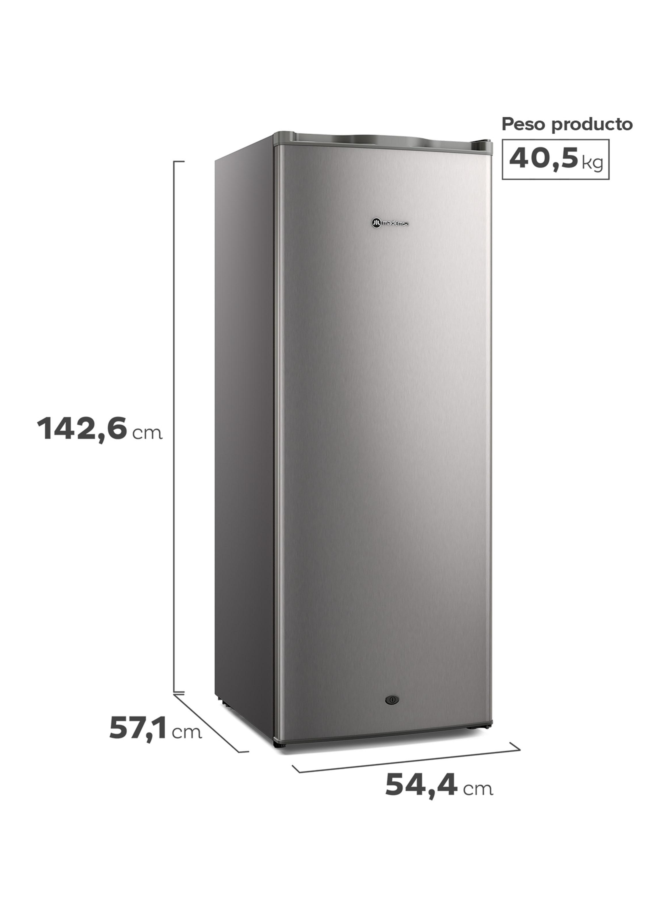 Freezer Vertical Frío Directo 168 Litros M265V Inox-2
