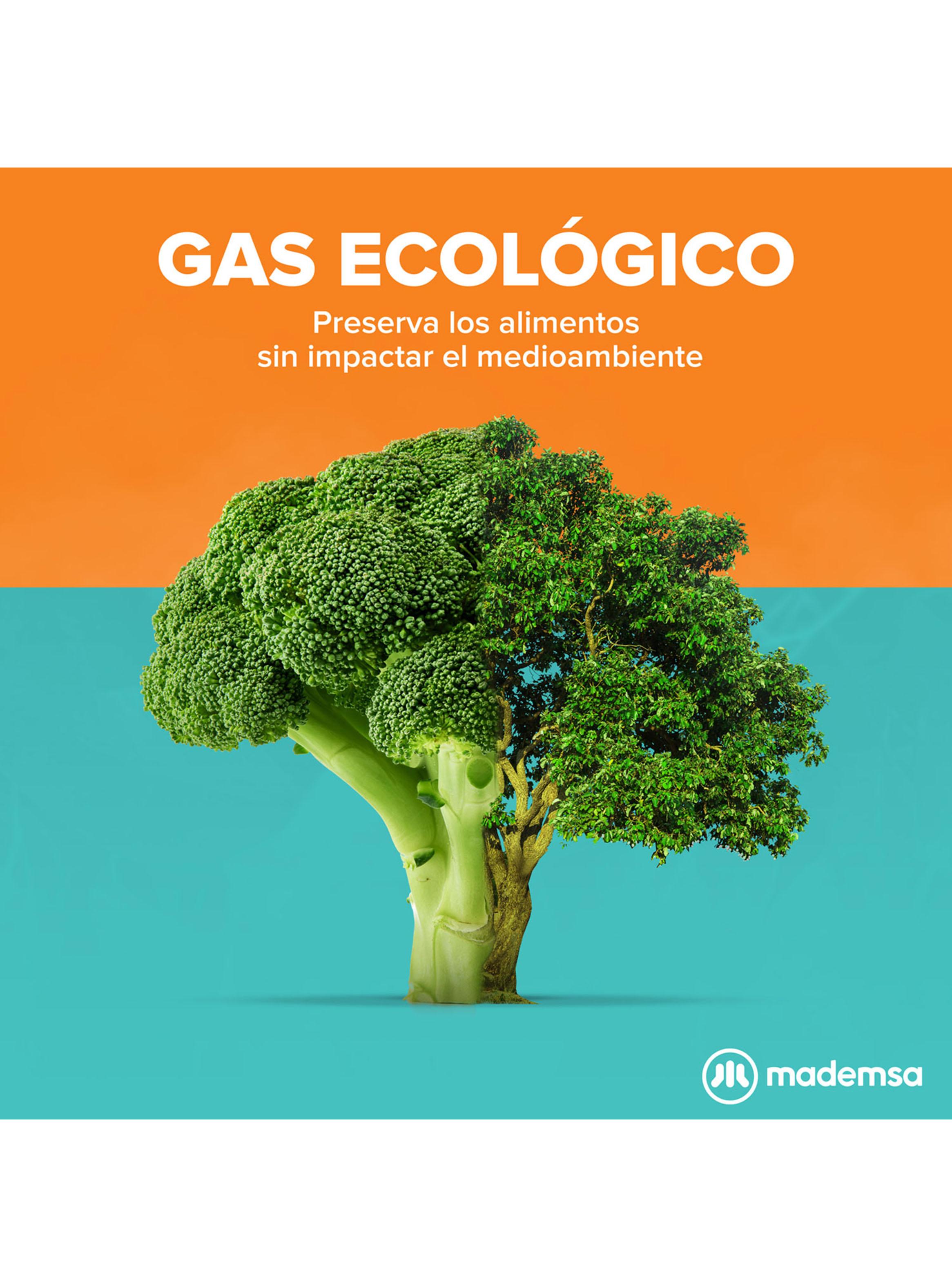 Freezer Vertical Frío Directo 168 Litros M265V Inox-5