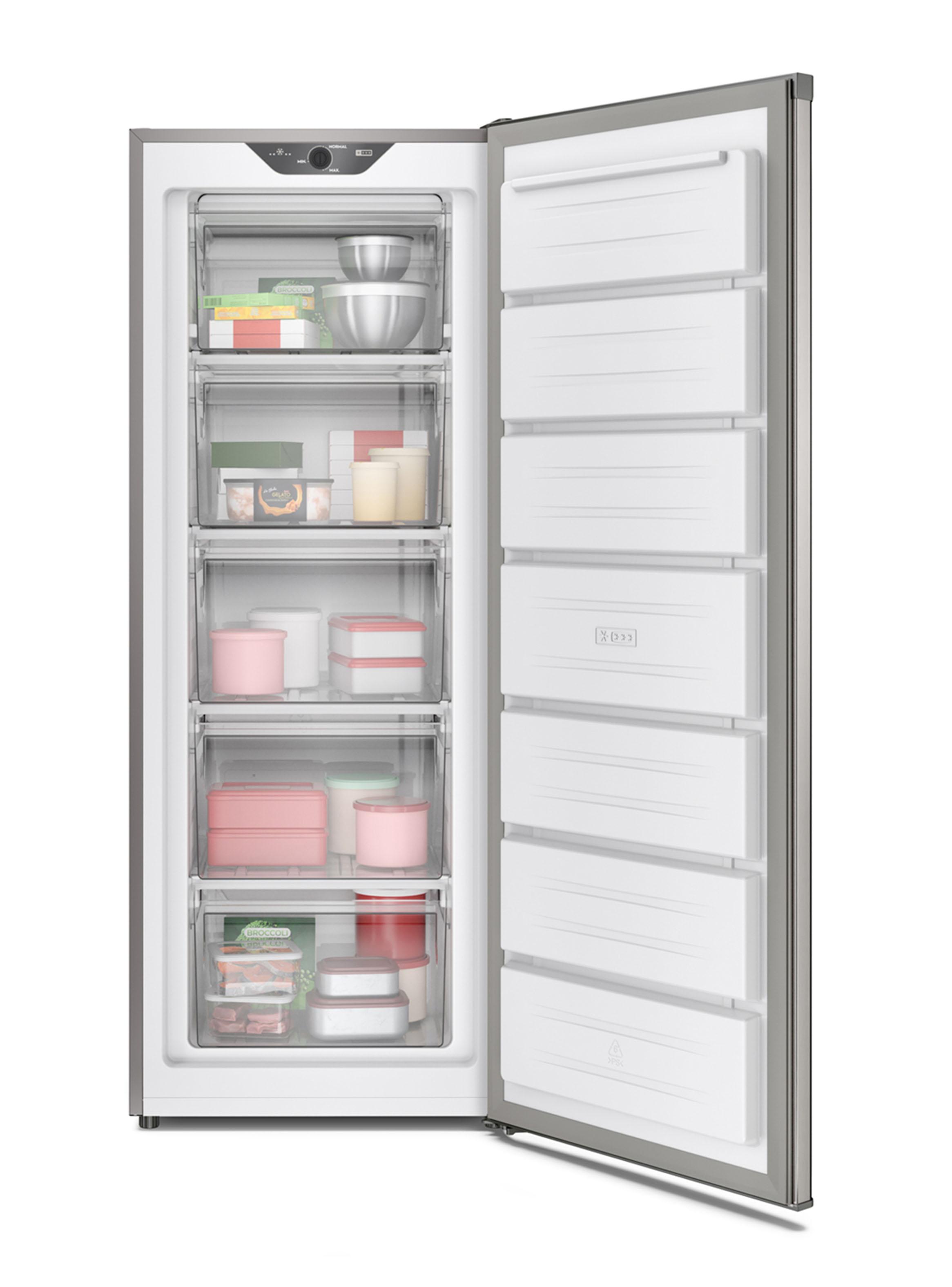Freezer Vertical Frío Directo 168 Litros M265V Inox-3