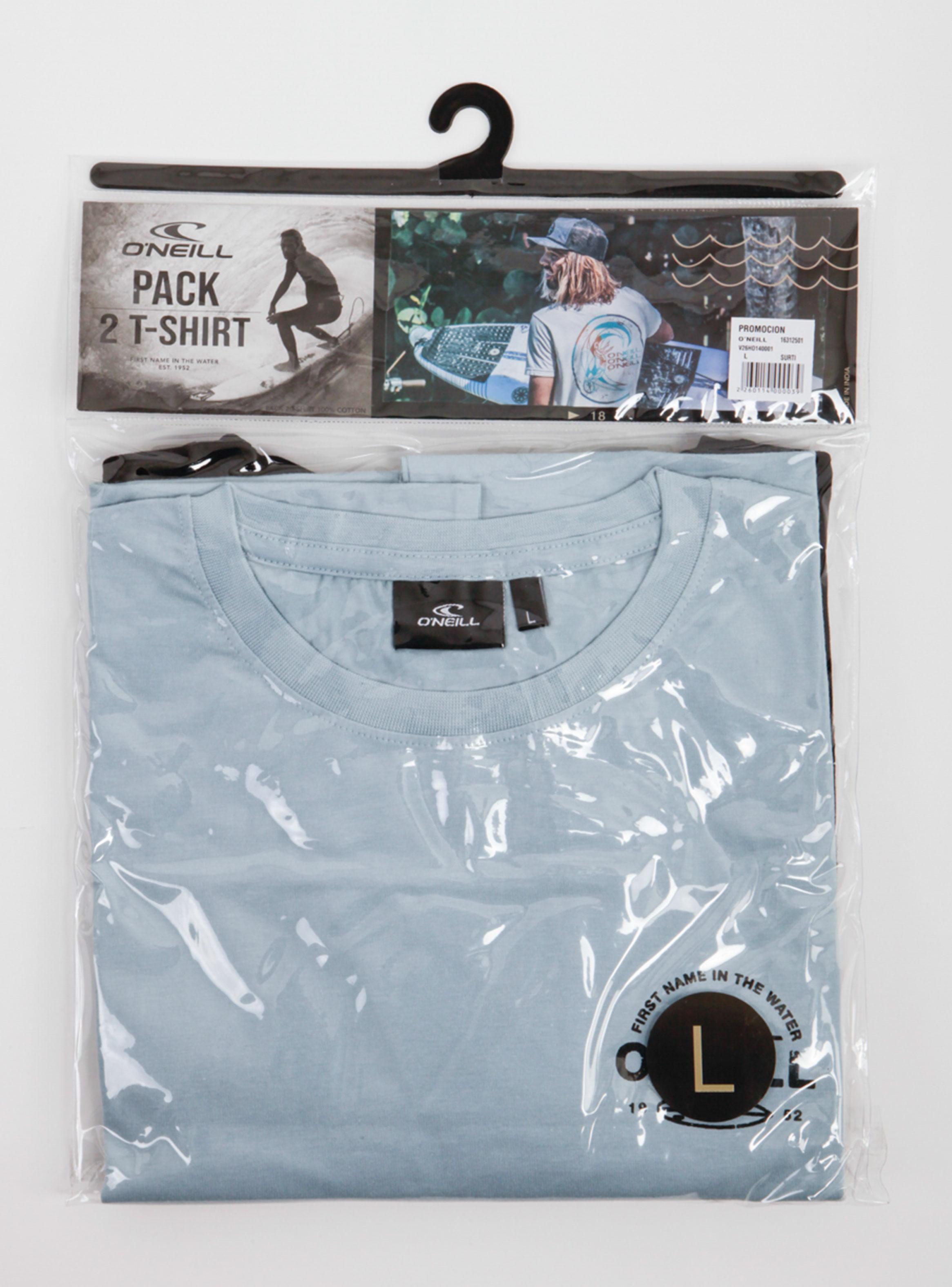 Pack 2 Poleras Cuello Redondo Liso Regular Fit-4