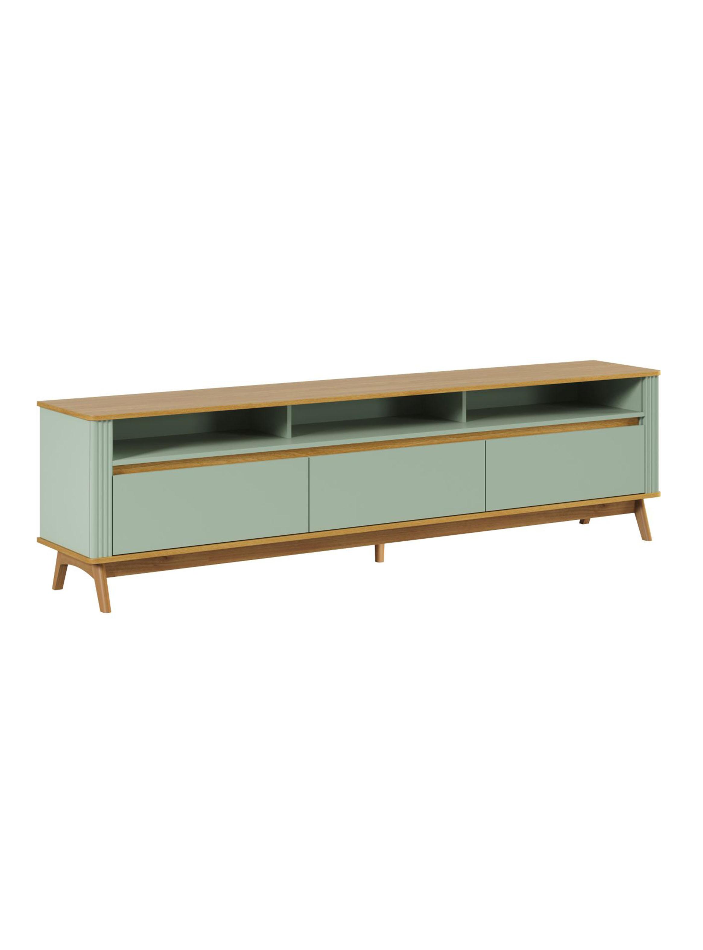 Rack TV 75' Olmo 220 cm Verde-0