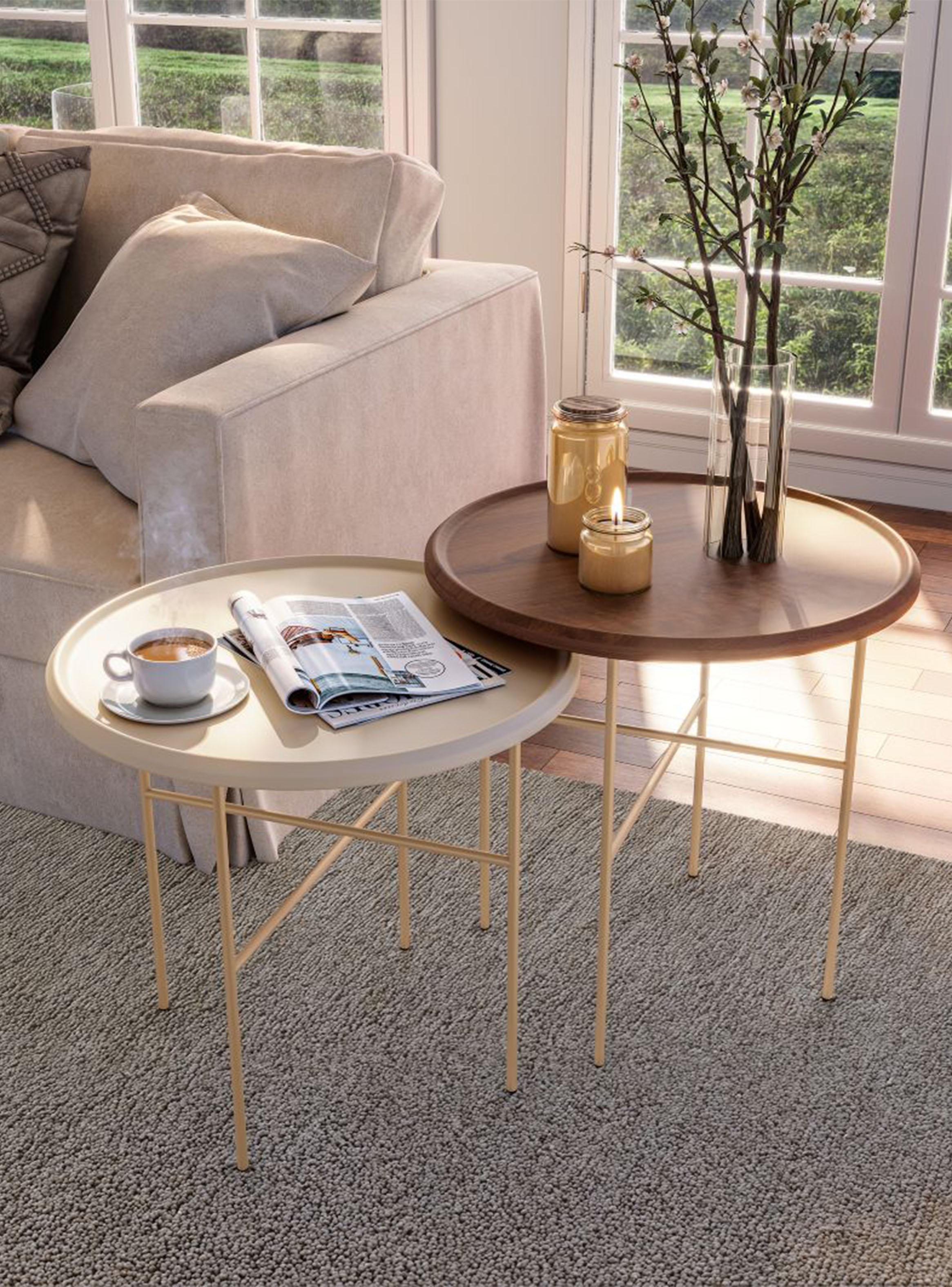 Mesa Lateral Duo Domo 60.2-55.2x50 cm-4