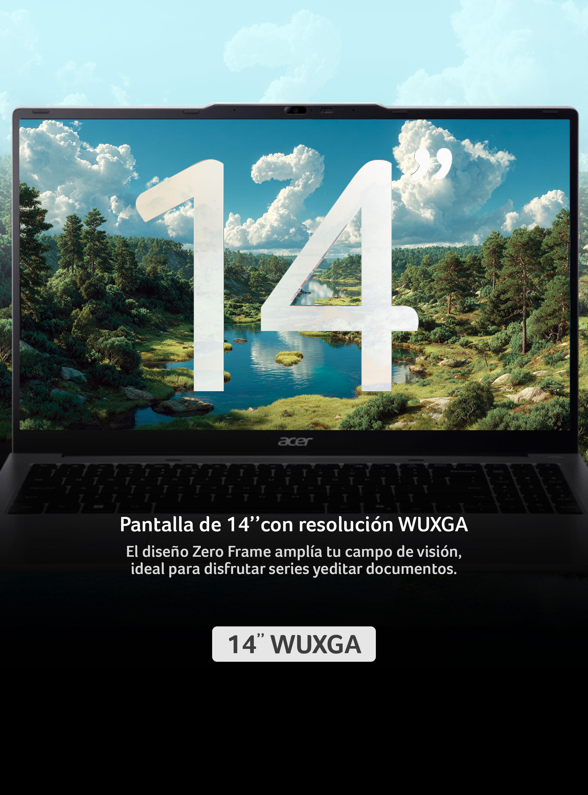 Notebook Acer AL14-31P-31FM-2 Intel Core i3 8GB RAM 512GB SSD 14' WUXGA-2