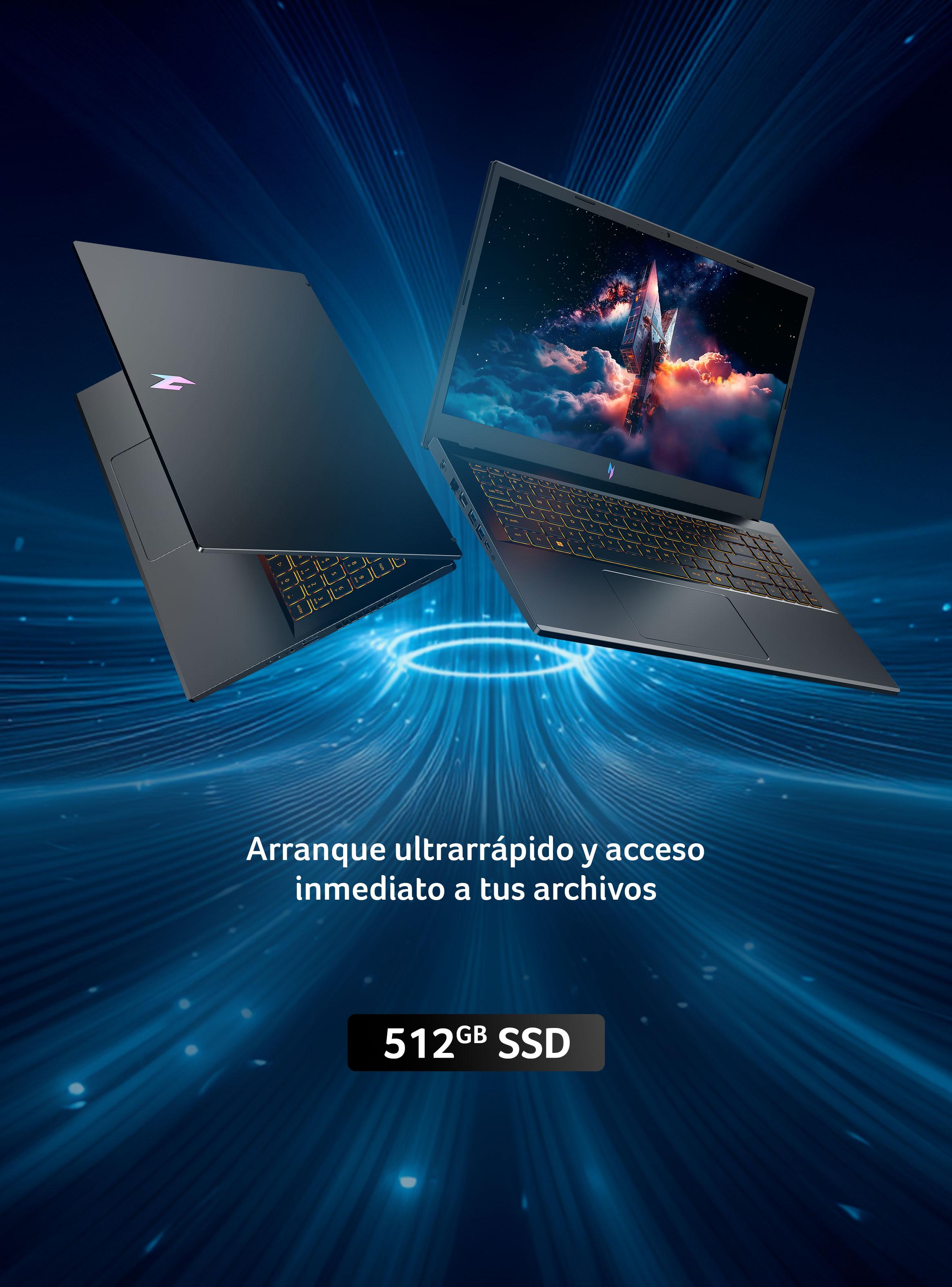 Notebook Gamer ANV15-52-73S9-1 Intel Core i7-H RTX 5050 6GB GDDR7 24GB RAM 512GB SSD 15.6' 165Hz-4